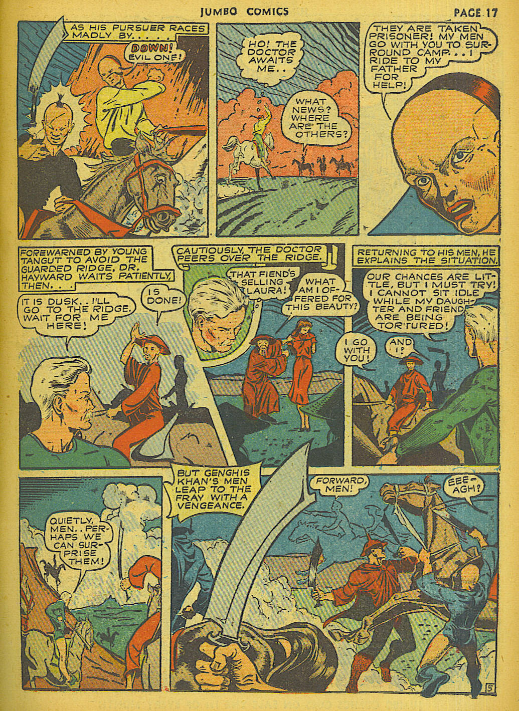 Read online Jumbo Comics comic -  Issue #38 - 19
