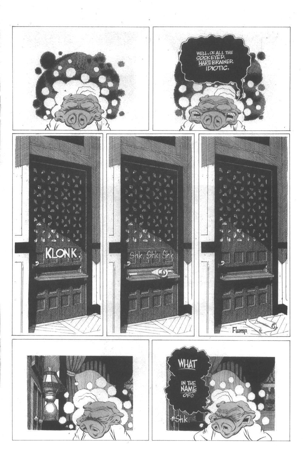 Cerebus Issue #296 #294 - English 21 Cerebus Issue #296 #294 - English 21