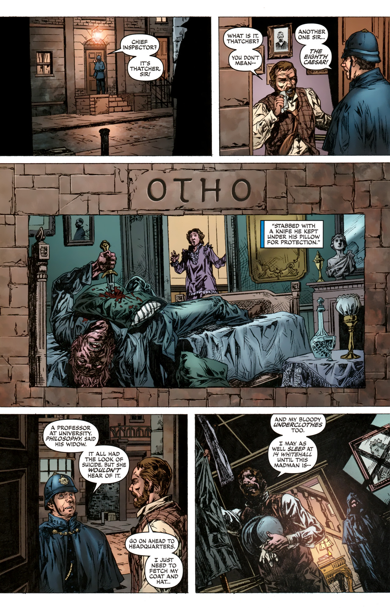Read online Sherlock Holmes: Year One comic -  Issue #4 - 22
