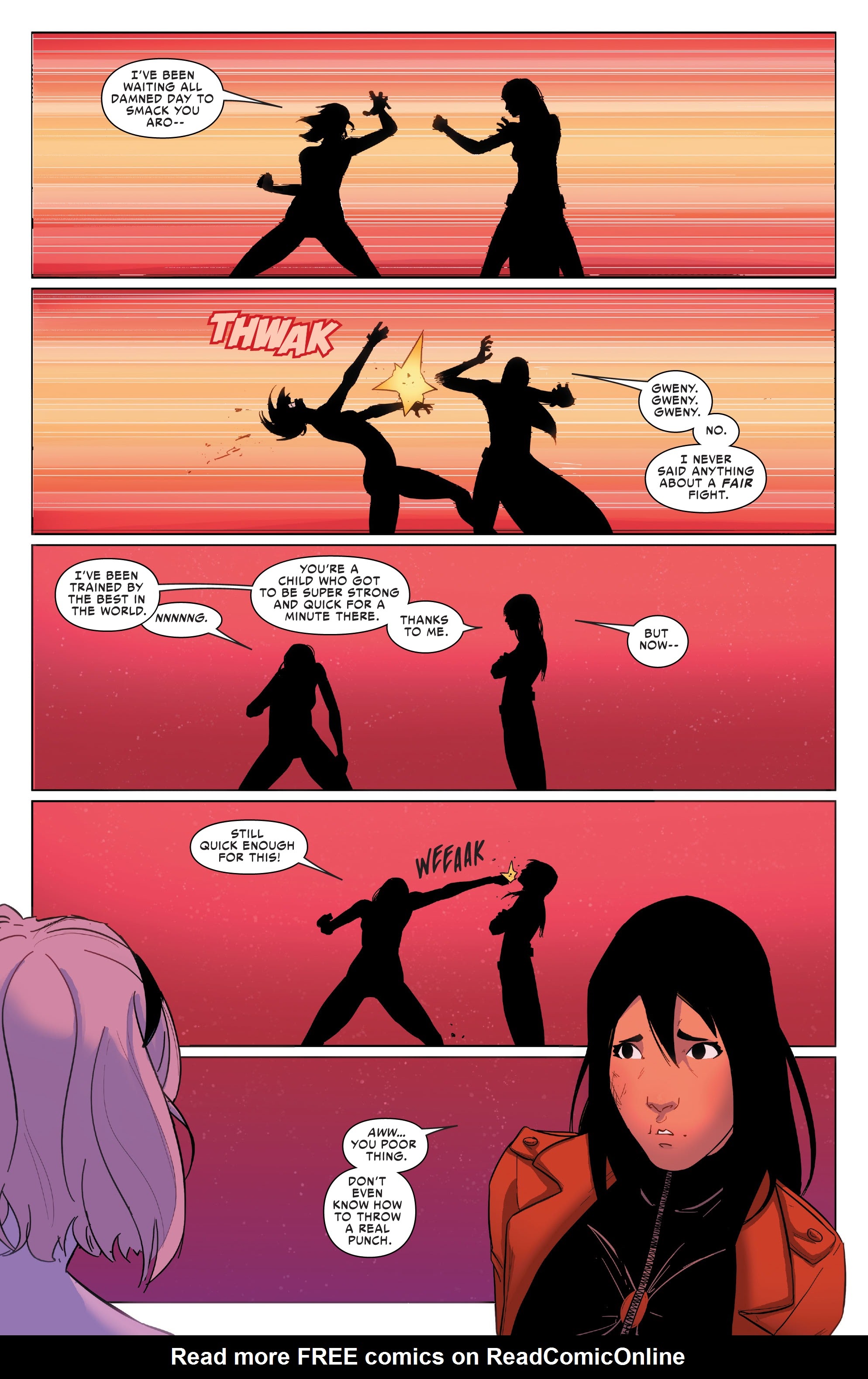 Read online Silk: Out of the Spider-Verse comic -  Issue # TPB 2 (Part 3) - 94