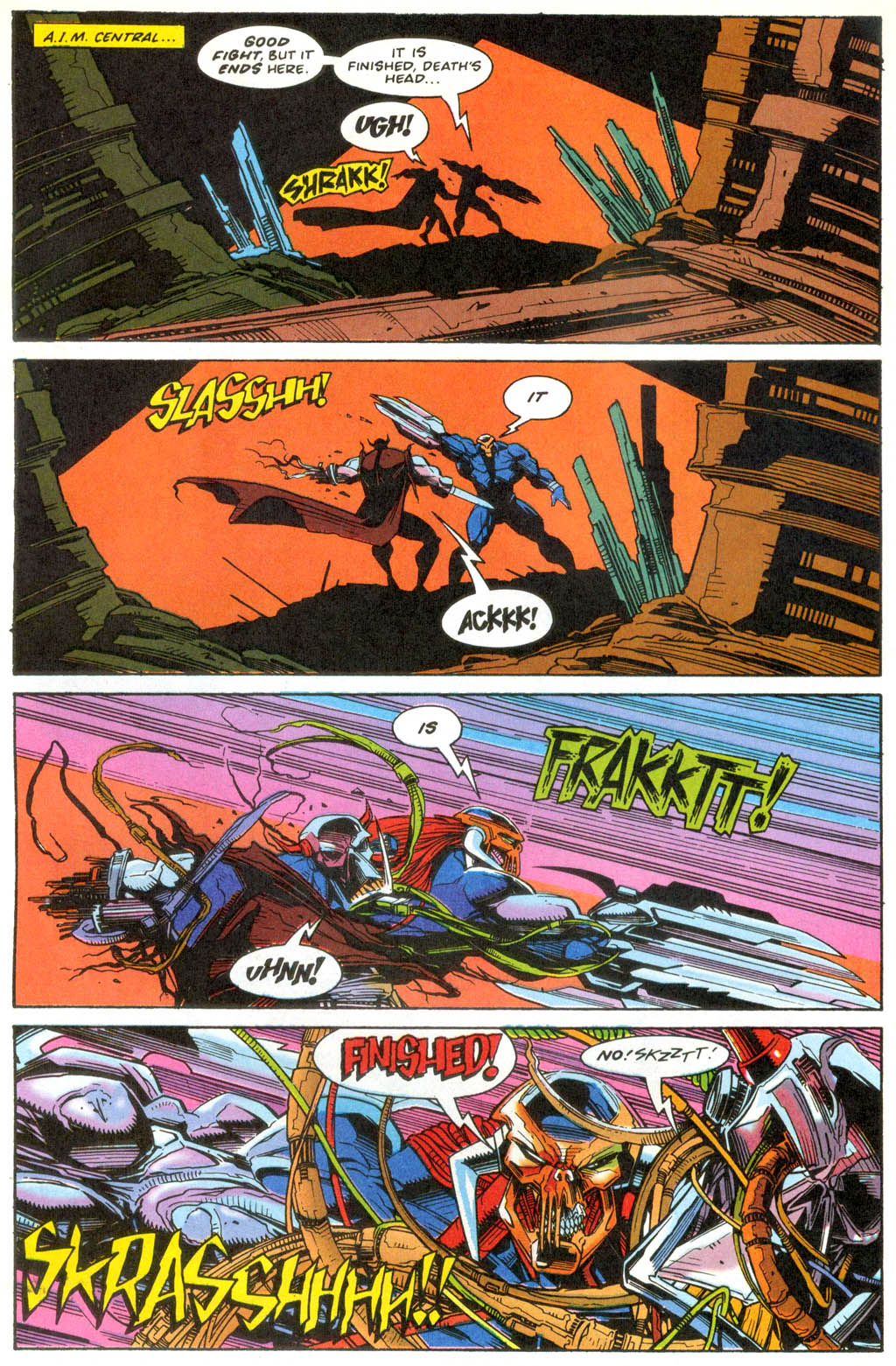 Read online Death's Head II (vol. 2) comic -  Issue #9 - 18