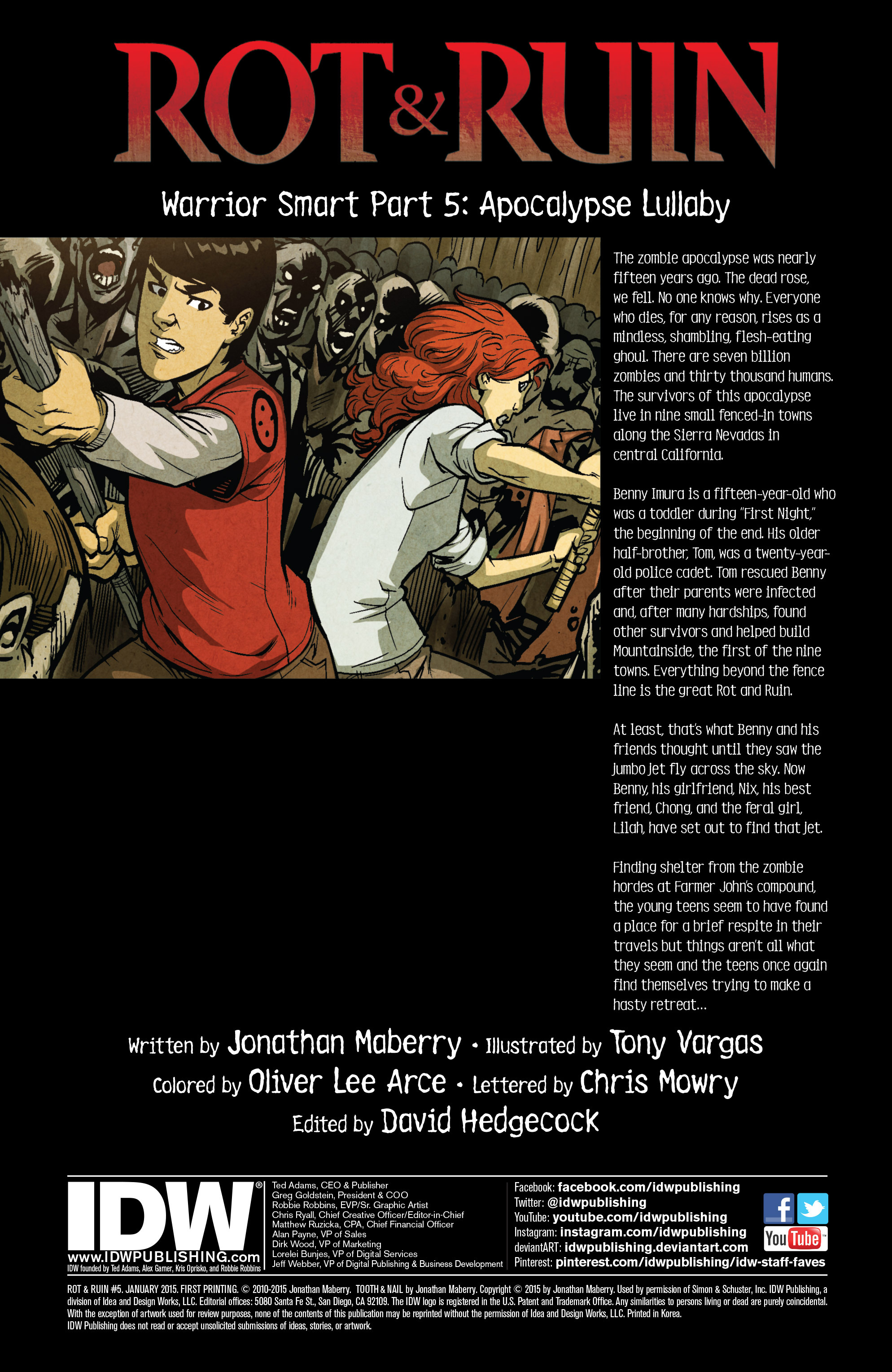 Read online Rot & Ruin comic -  Issue #5 - 2