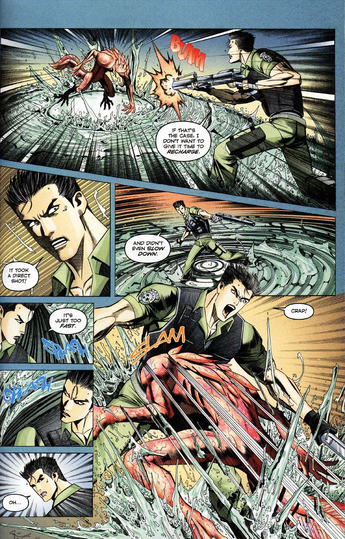 Read online Resident Evil Code: Veronica comic -  Issue #4 - 16