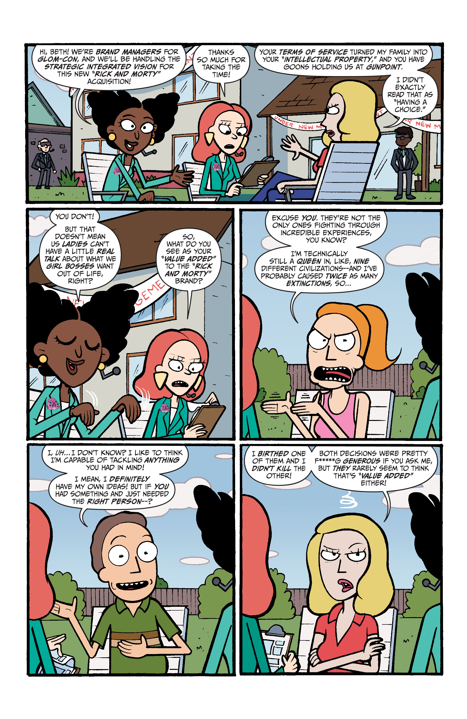 Read online Rick and Morty: Corporate Assets comic -  Issue #2 - 11