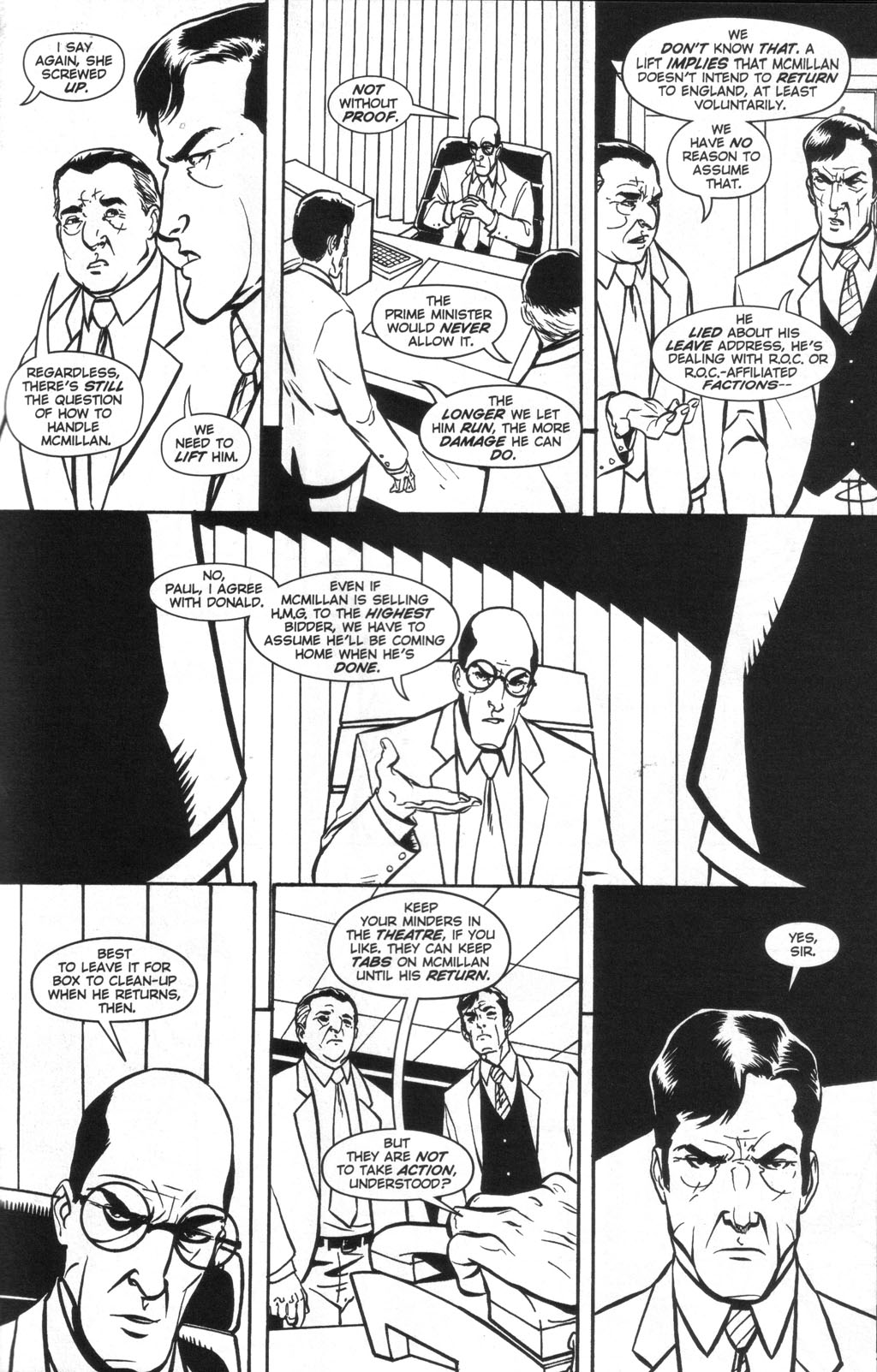 Read online Queen & Country comic -  Issue #27 - 15