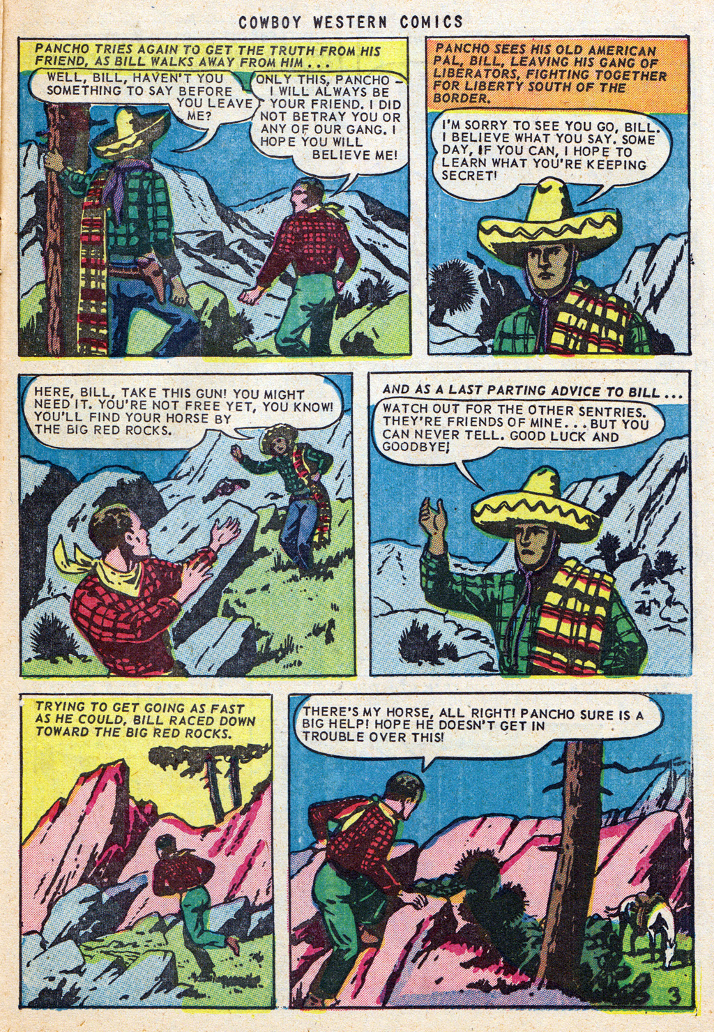 Read online Cowboy Western Comics (1948) comic -  Issue #39 - 23