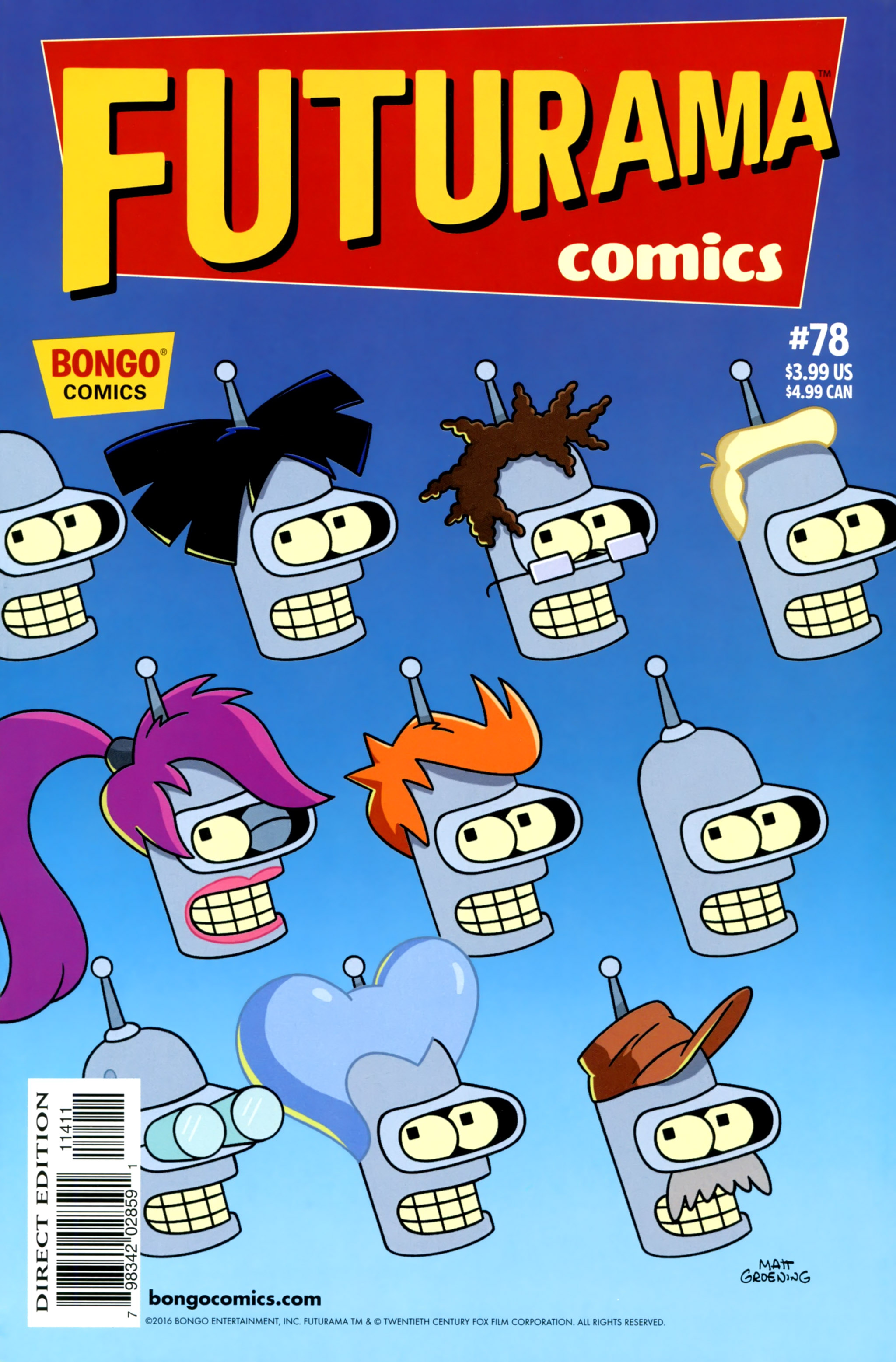 Read online Futurama Comics comic -  Issue #78 - 1
