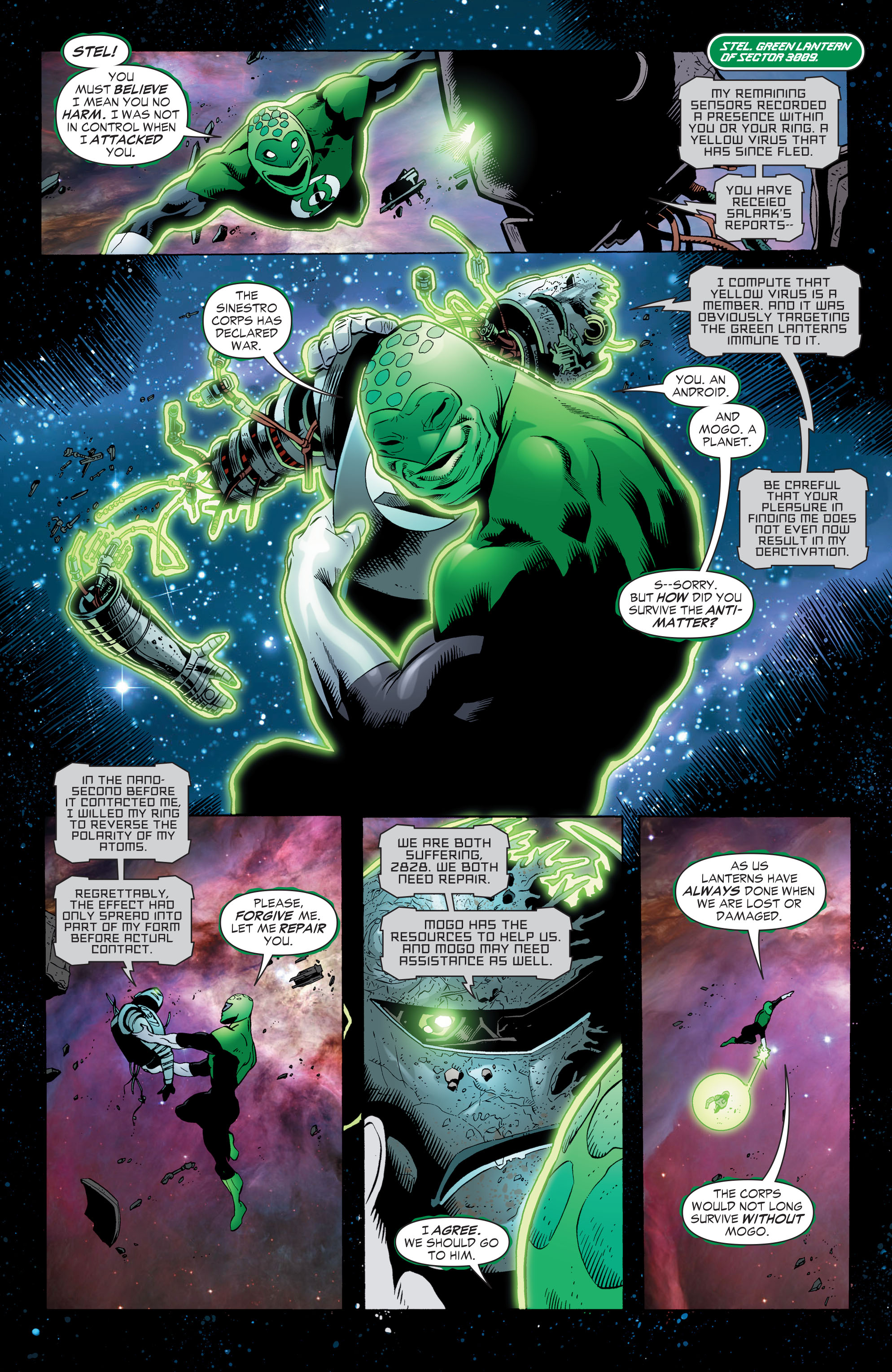 Read online Green Lantern by Geoff Johns comic -  Issue # TPB 3 (Part 2) - 6