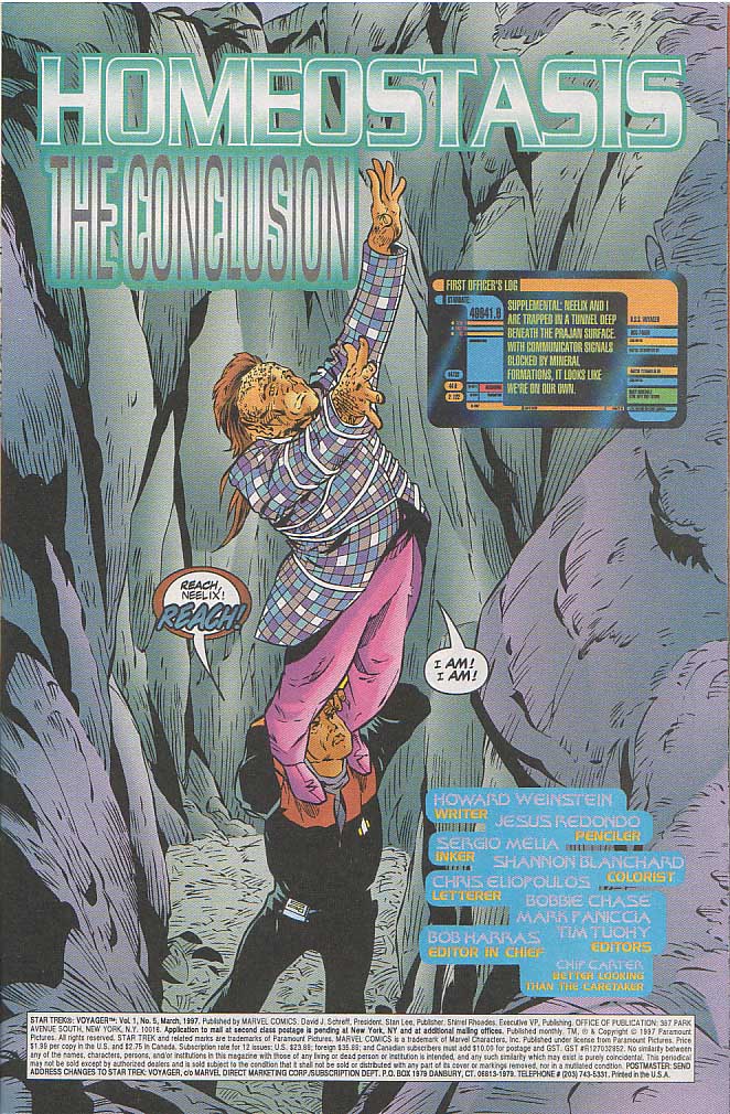 Read online Star Trek: Voyager comic -  Issue #5 - 2