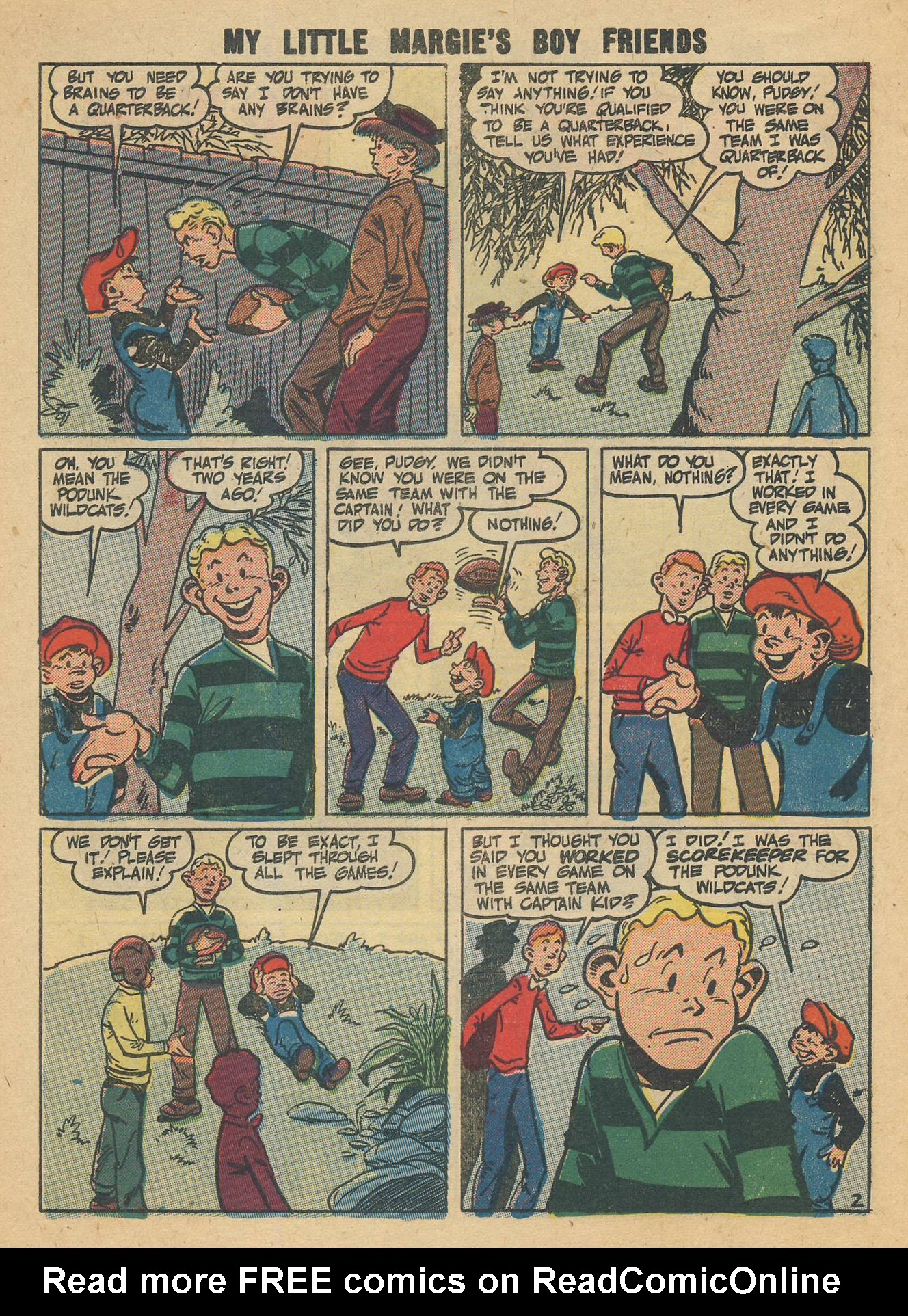 Read online My Little Margie's Boy Friends comic -  Issue #8 - 30