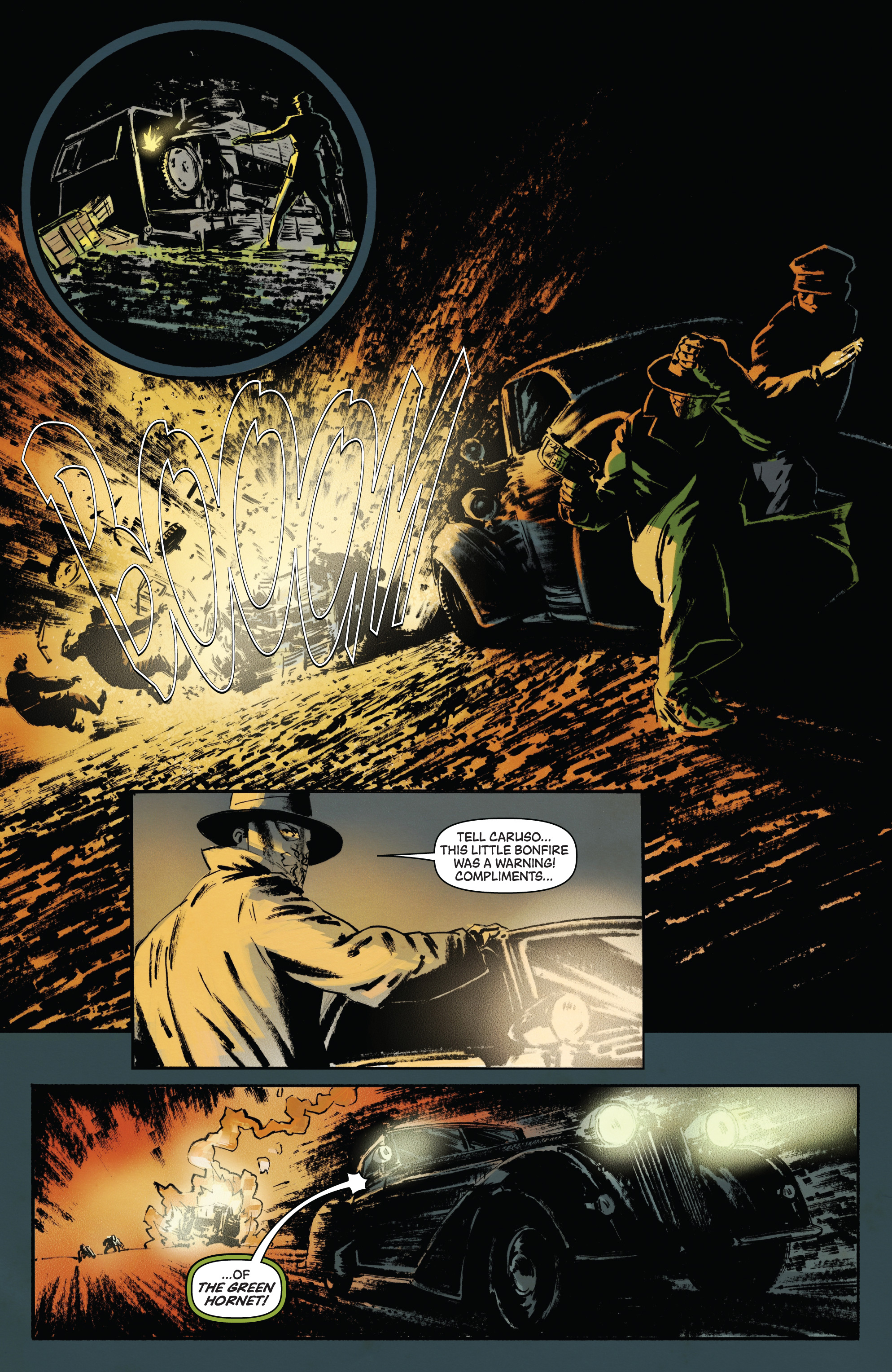 Read online Green Hornet: Year One comic -  Issue #5 - 22