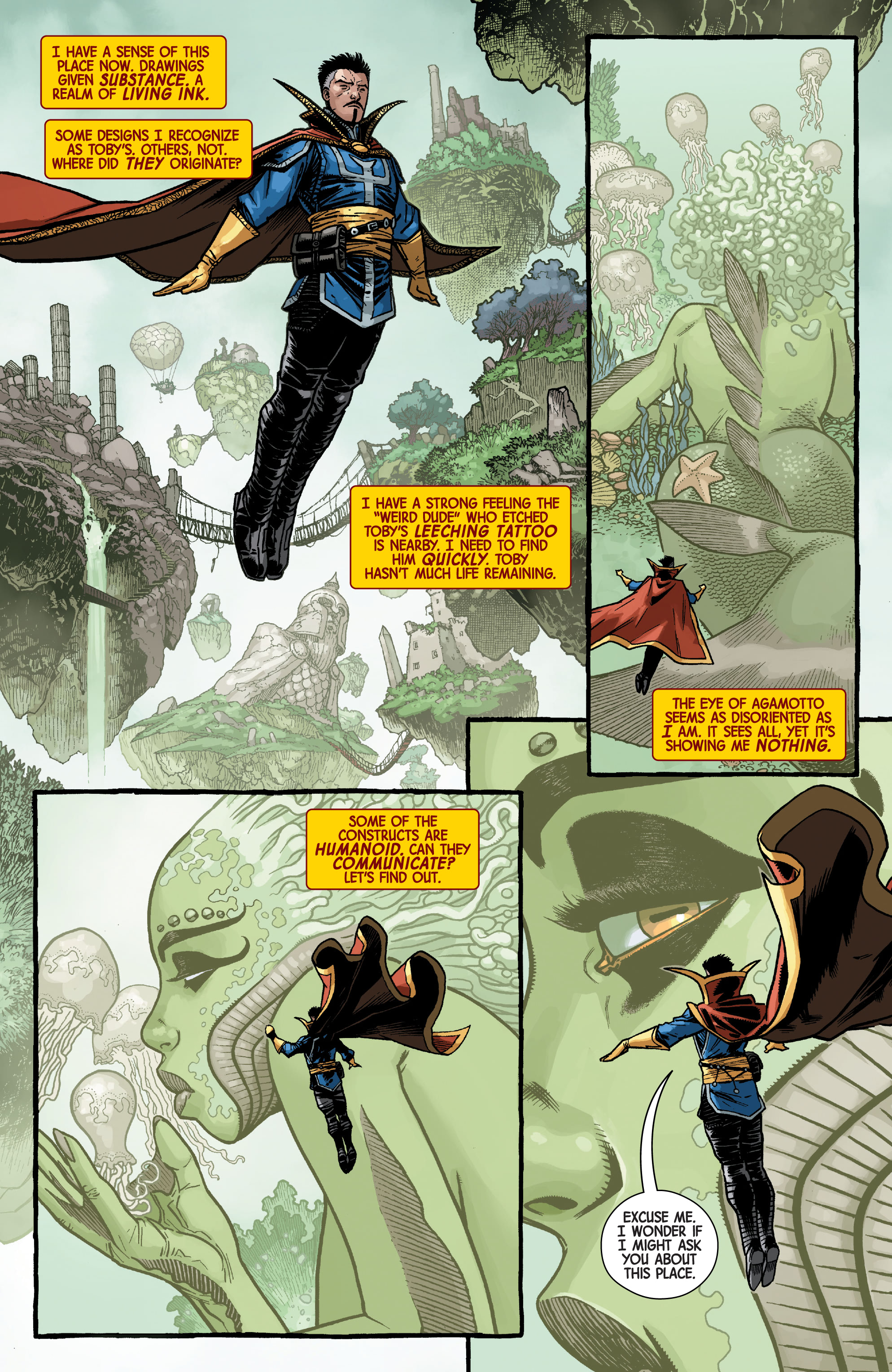 Read online Dr. Strange comic -  Issue #3 - 9