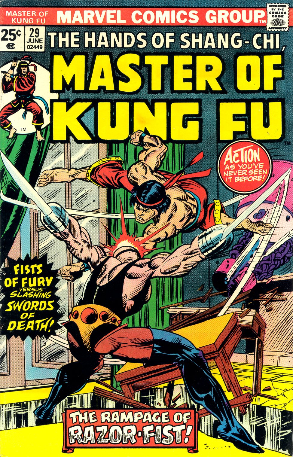 Read online Master of Kung Fu (1974) comic -  Issue #29 - 1