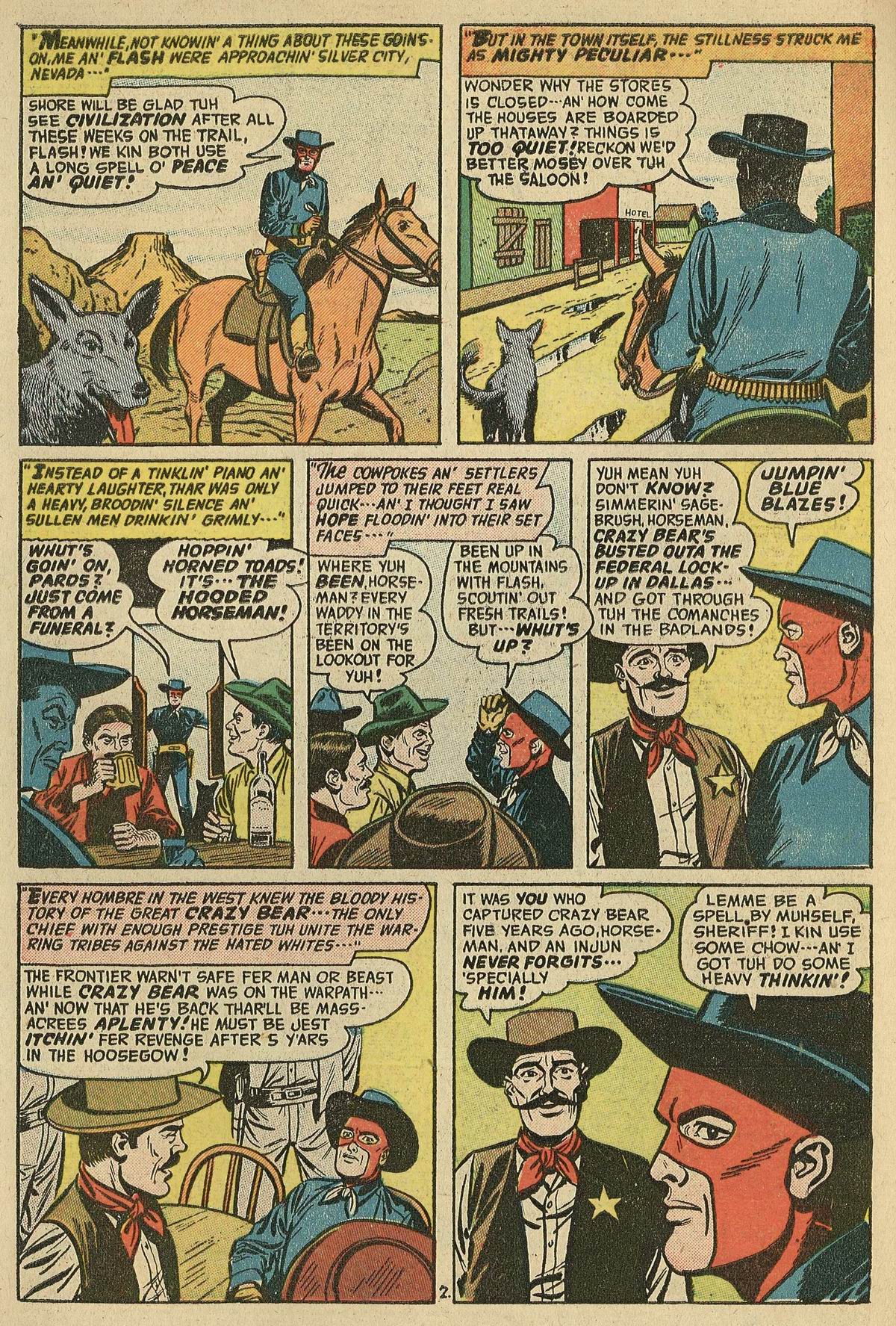 Read online Hooded Horseman comic -  Issue #30 - 4