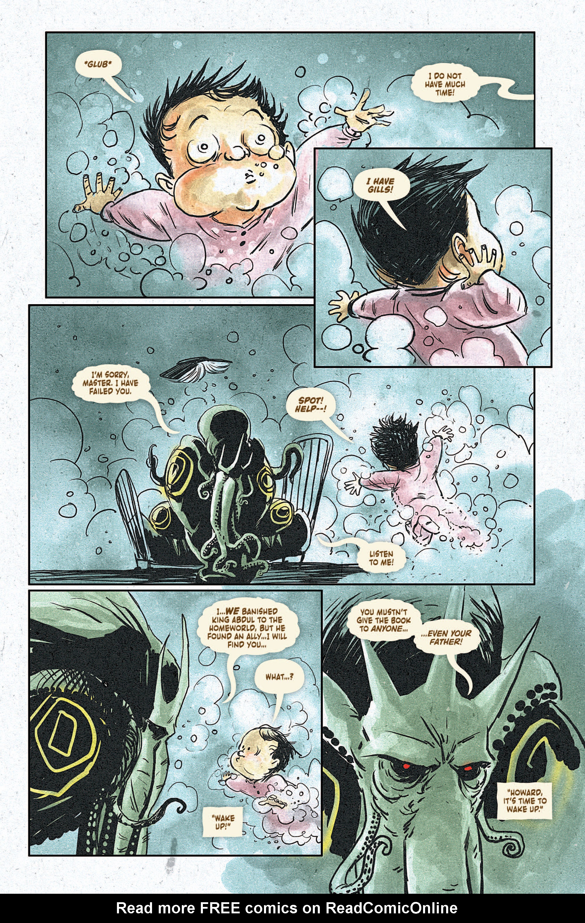 Read online Arcana Studio Presents Howard Lovecraft and the Undersea Kingdom comic -  Issue #1 - 7