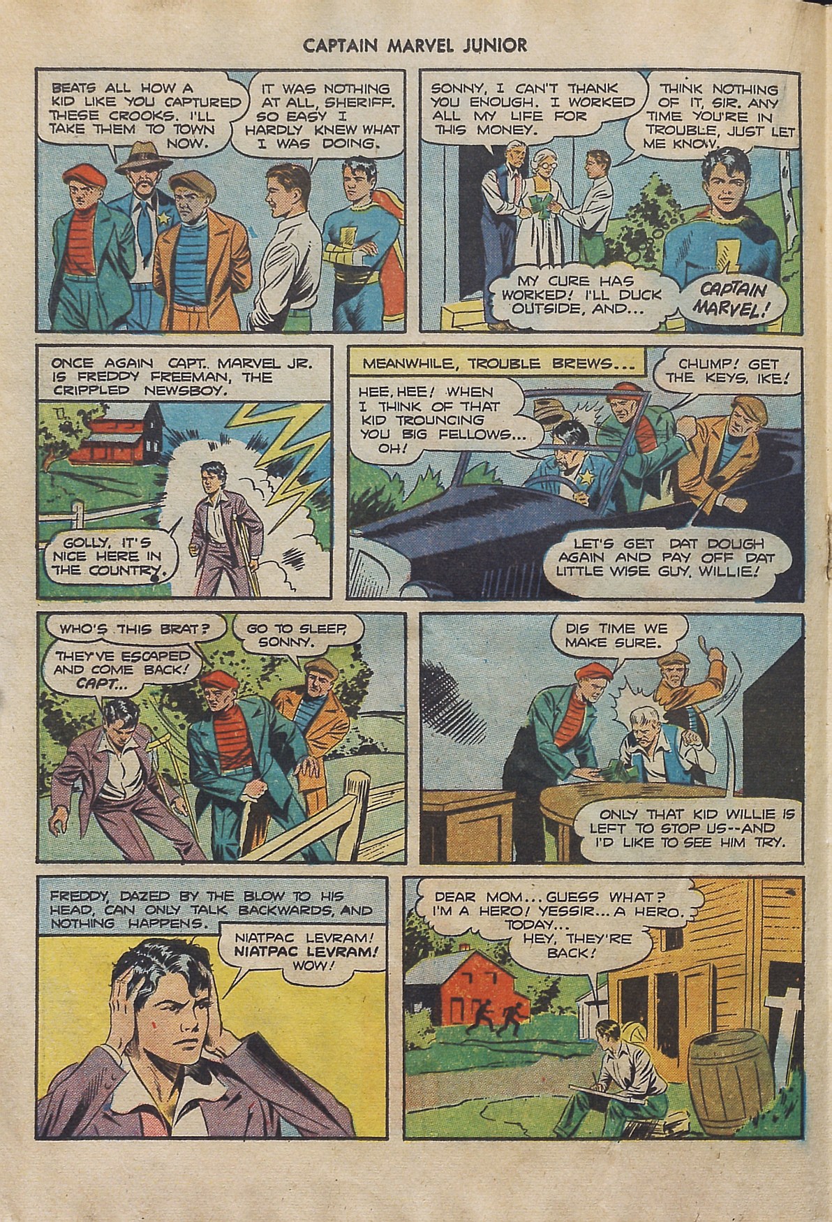 Read online Captain Marvel, Jr. comic -  Issue #22 - 18