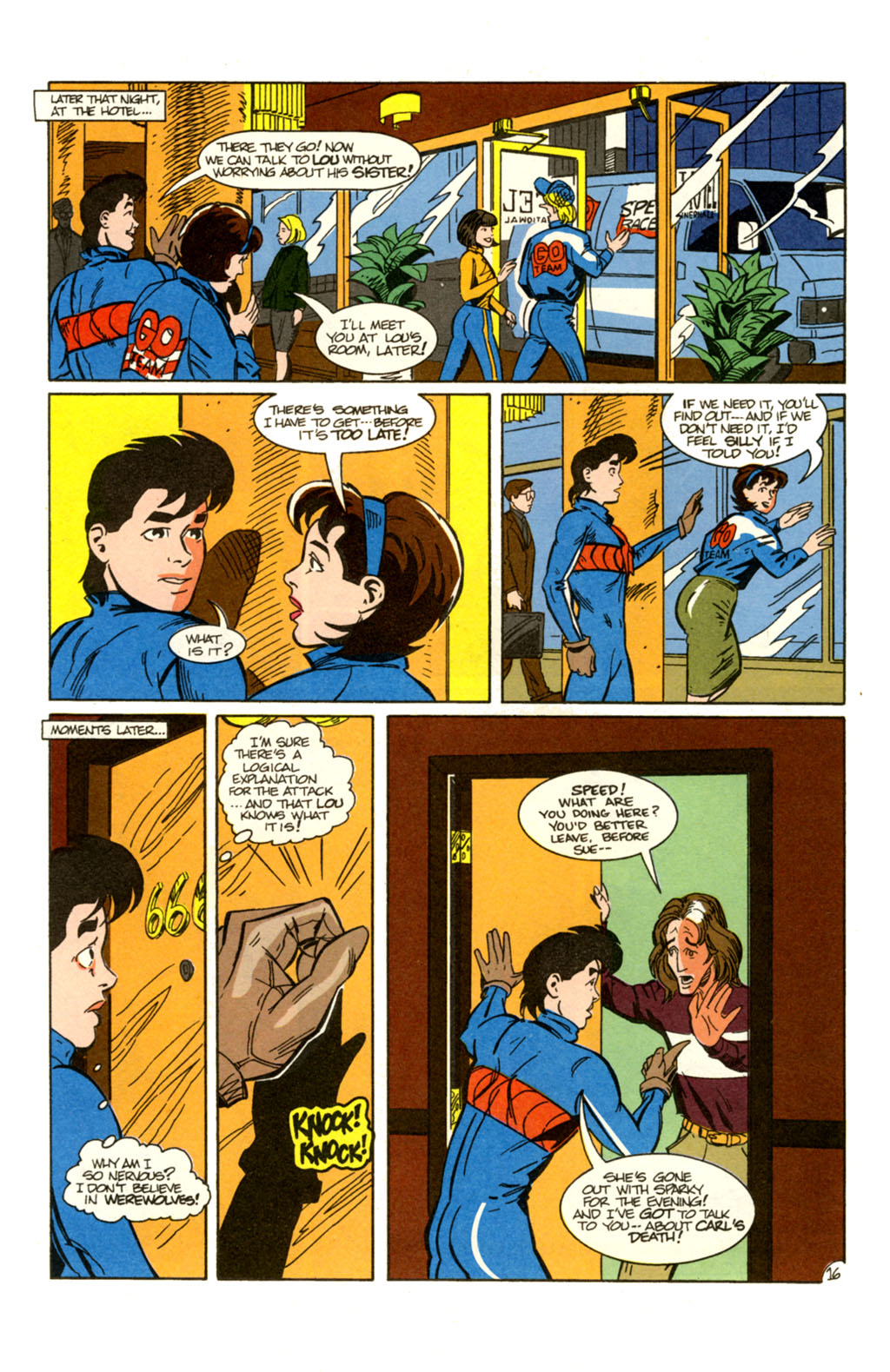Read online Speed Racer (1987) comic -  Issue #28 - 21