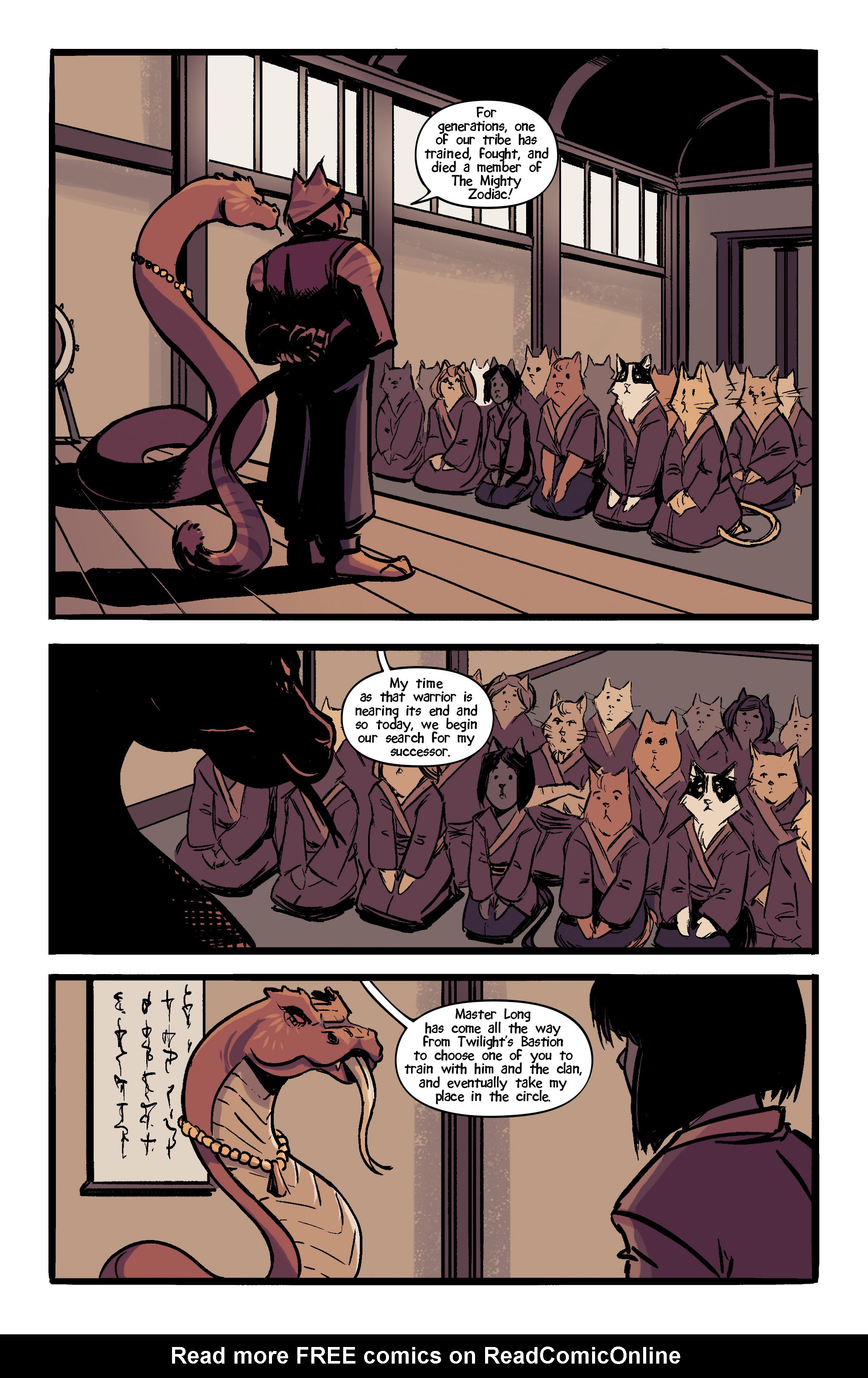 Read online The Mighty Zodiac comic -  Issue #4 - 4