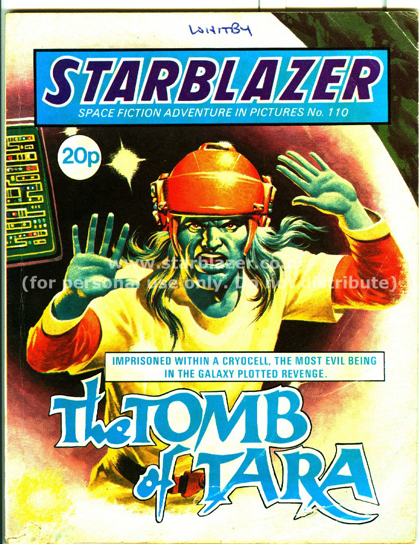 Read online Starblazer comic -  Issue #110 - 1