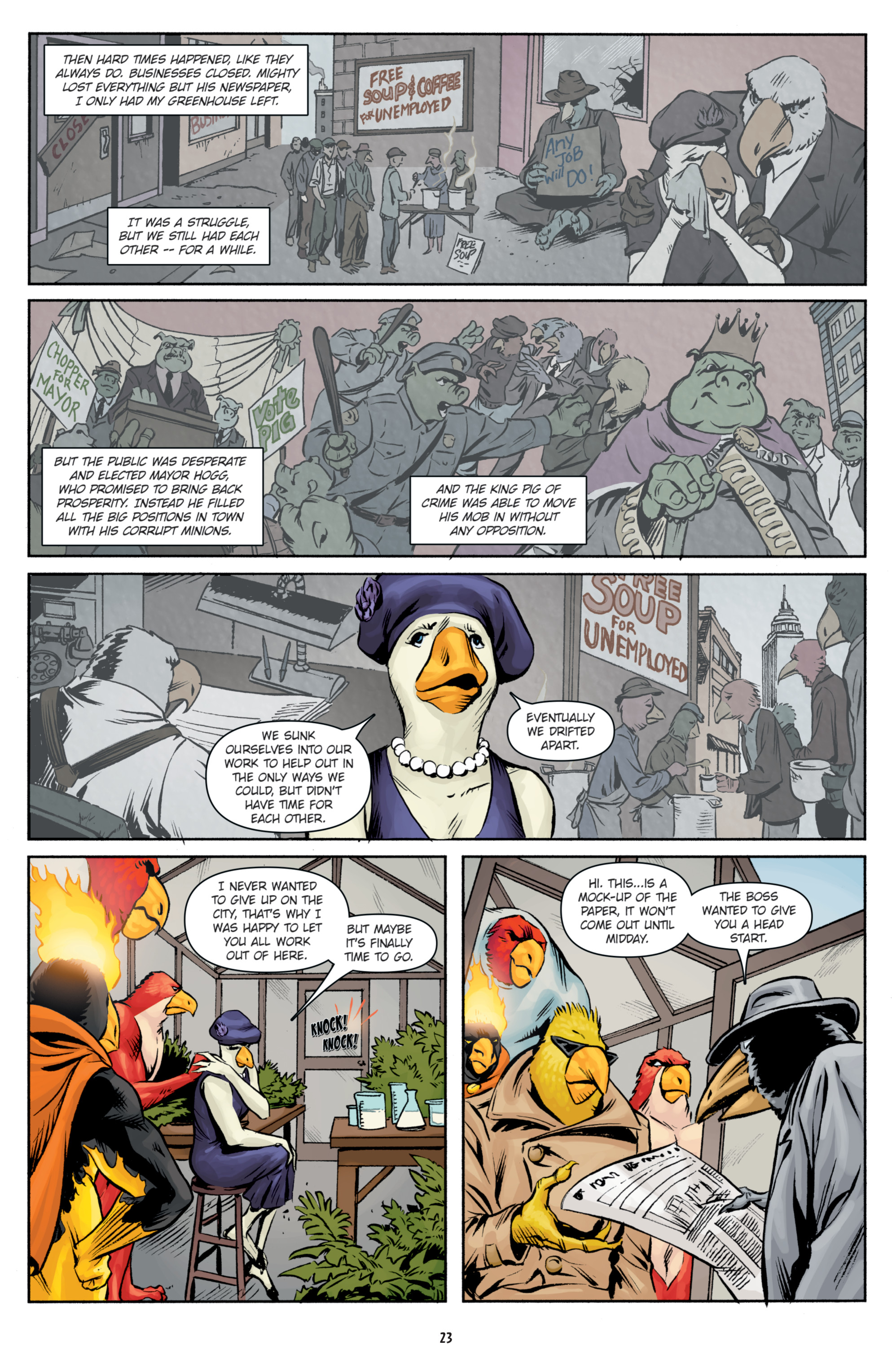 Read online Super Angry Birds comic -  Issue # TPB - 23