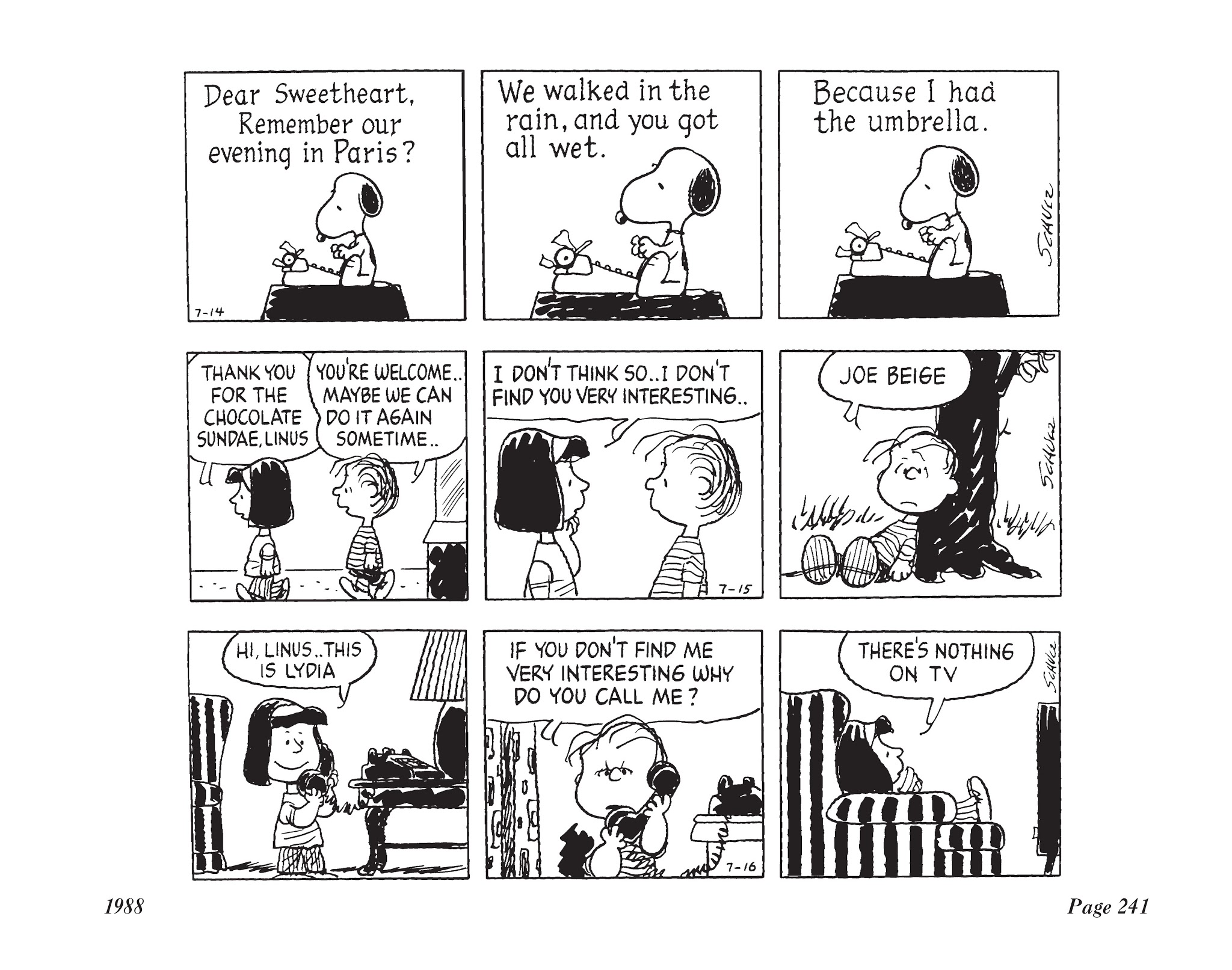 Read online The Complete Peanuts comic -  Issue # TPB 19 - 256