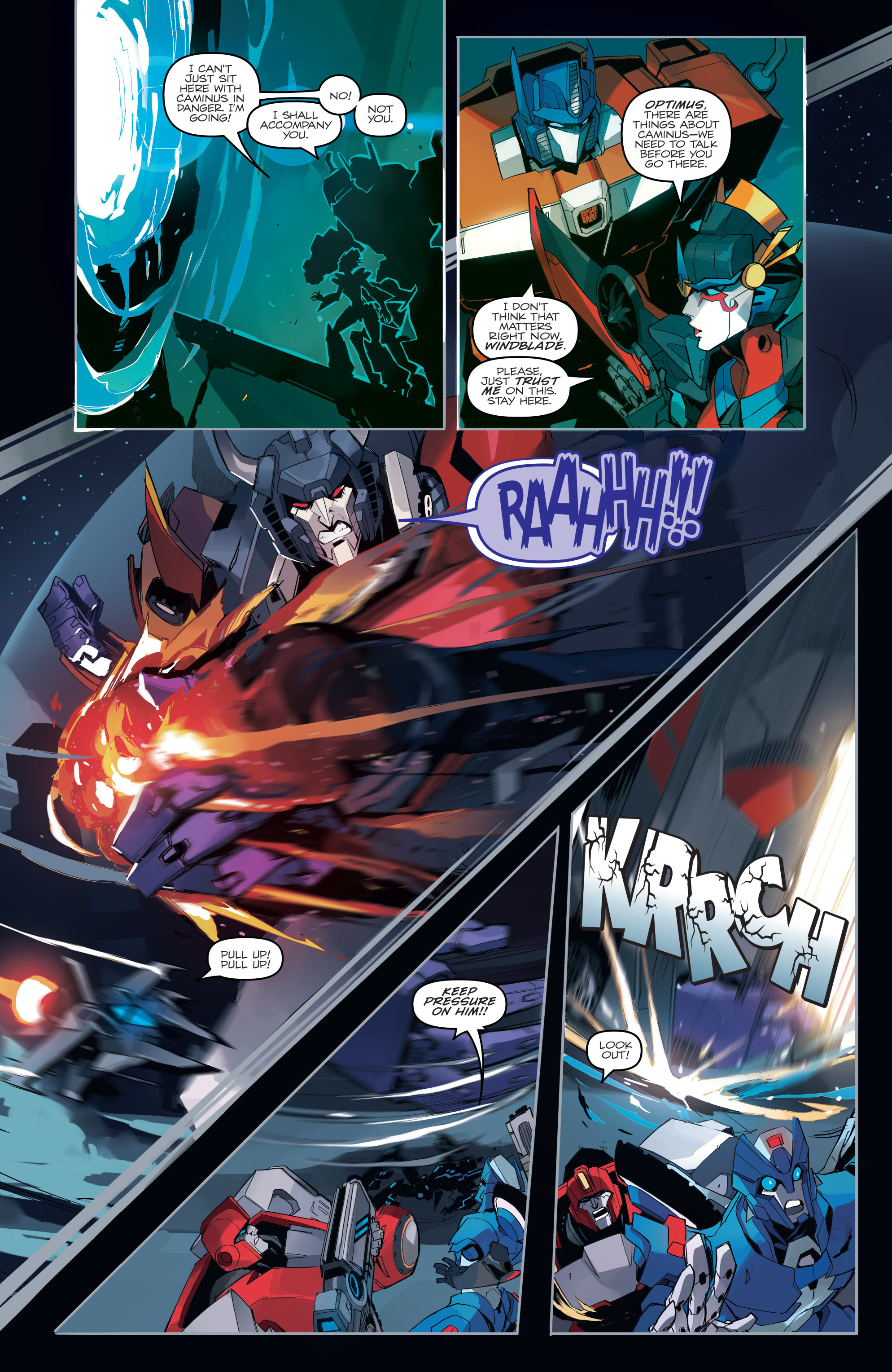 Read online The Transformers: Windblade (2015) comic -  Issue #1 - 14