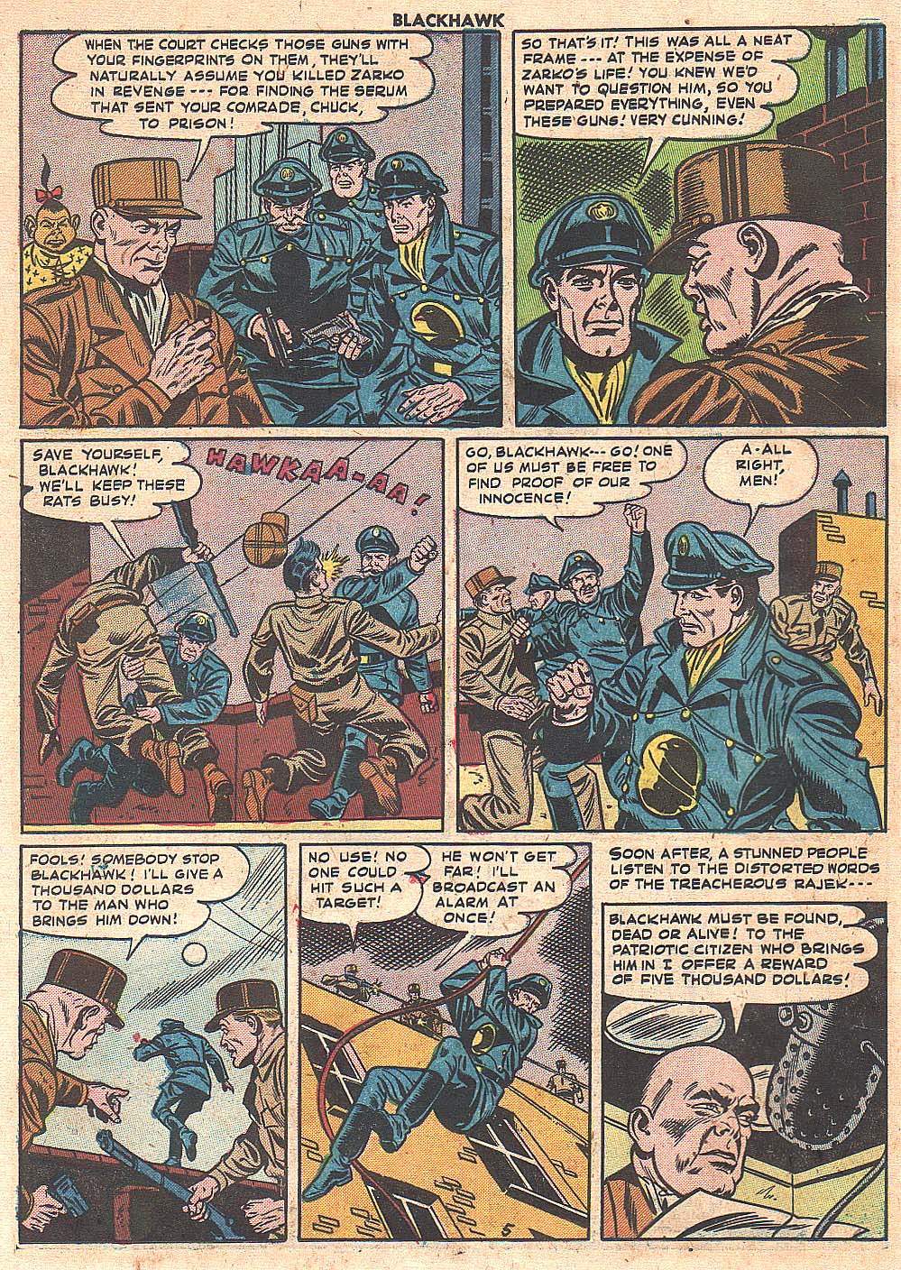 Read online Blackhawk (1957) comic -  Issue #74 - 22