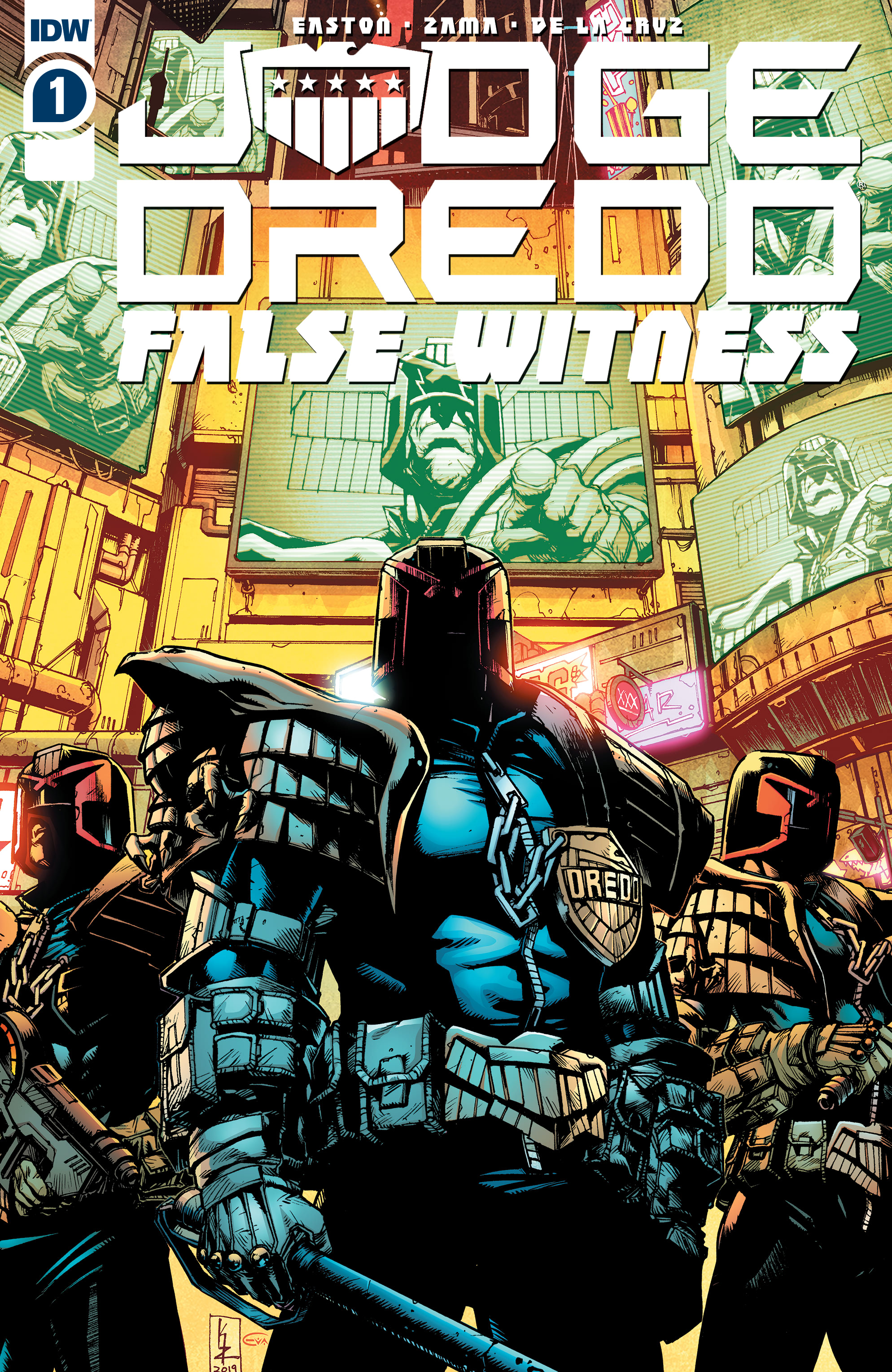 Read online Judge Dredd: False Witness comic -  Issue #1 - 1