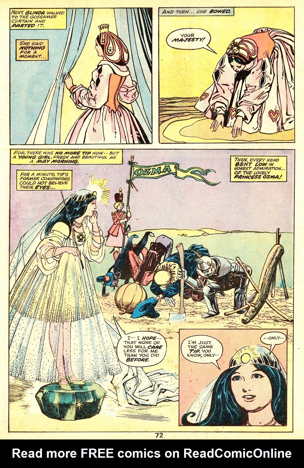 Read online Marvel Treasury of Oz featuring the Marvelous Land of Oz comic -  Issue # Full - 71