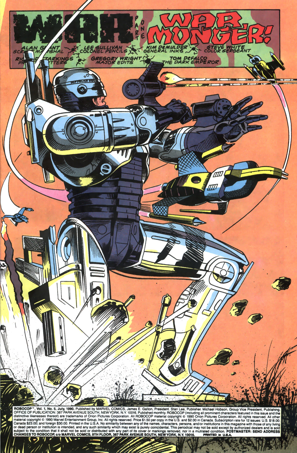 Read online Robocop (1990) comic -  Issue #5 - 2