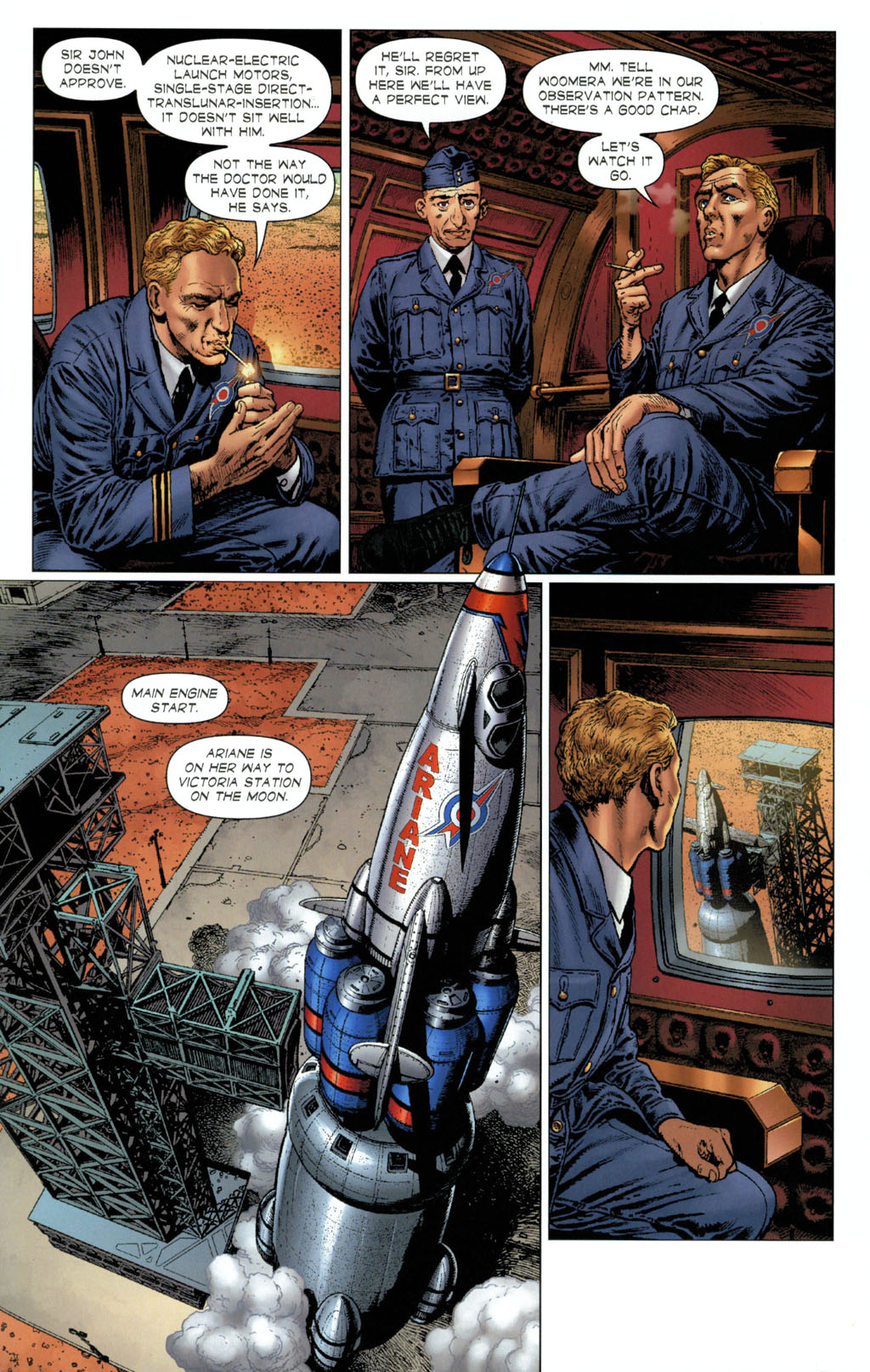 Read online Ministry of Space comic -  Issue #3 - 13