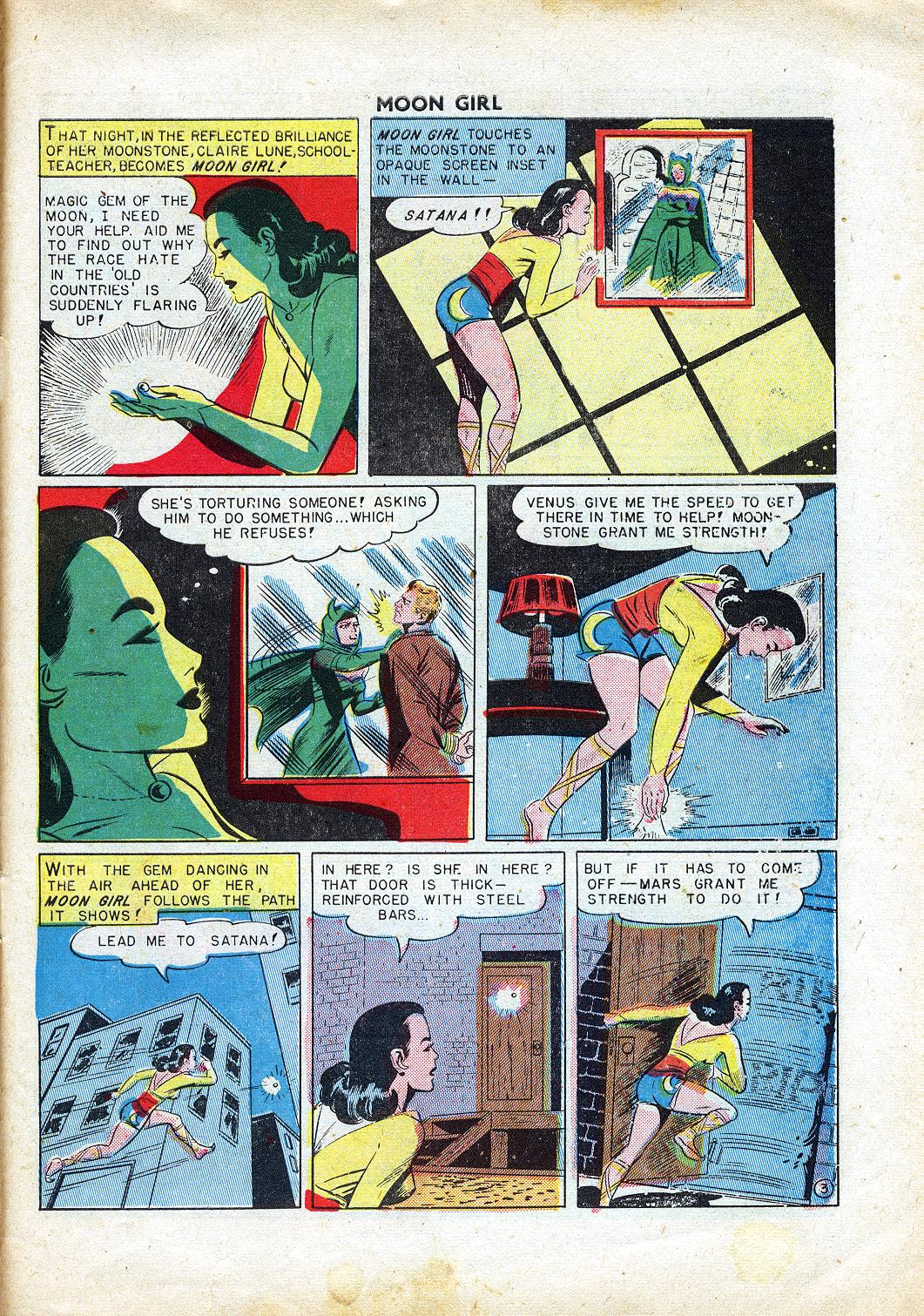 Read online Moon Girl (1947) comic -  Issue #4 - 27