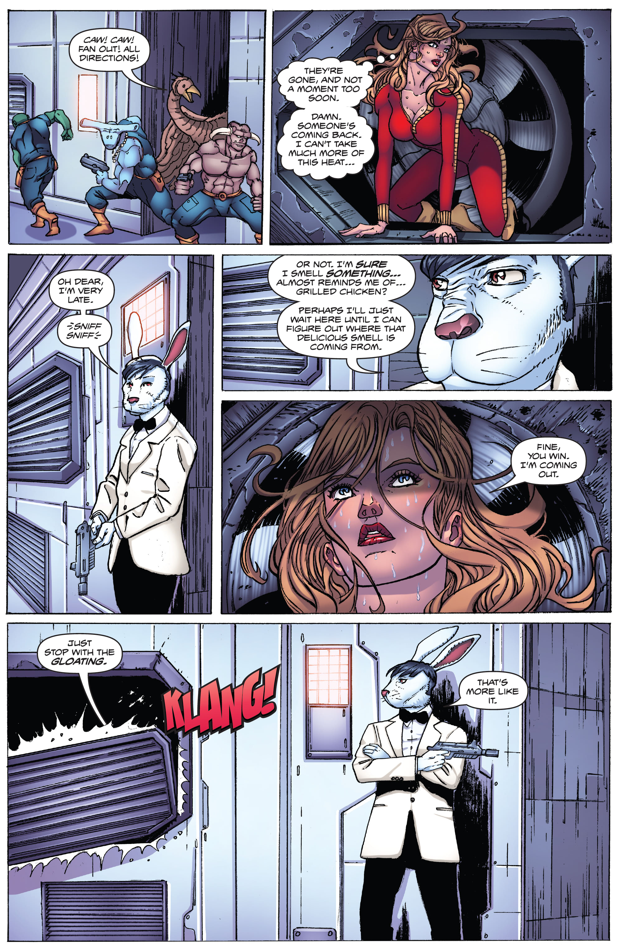 Read online Barbarella: The Center Cannot Hold comic -  Issue #1 - 17