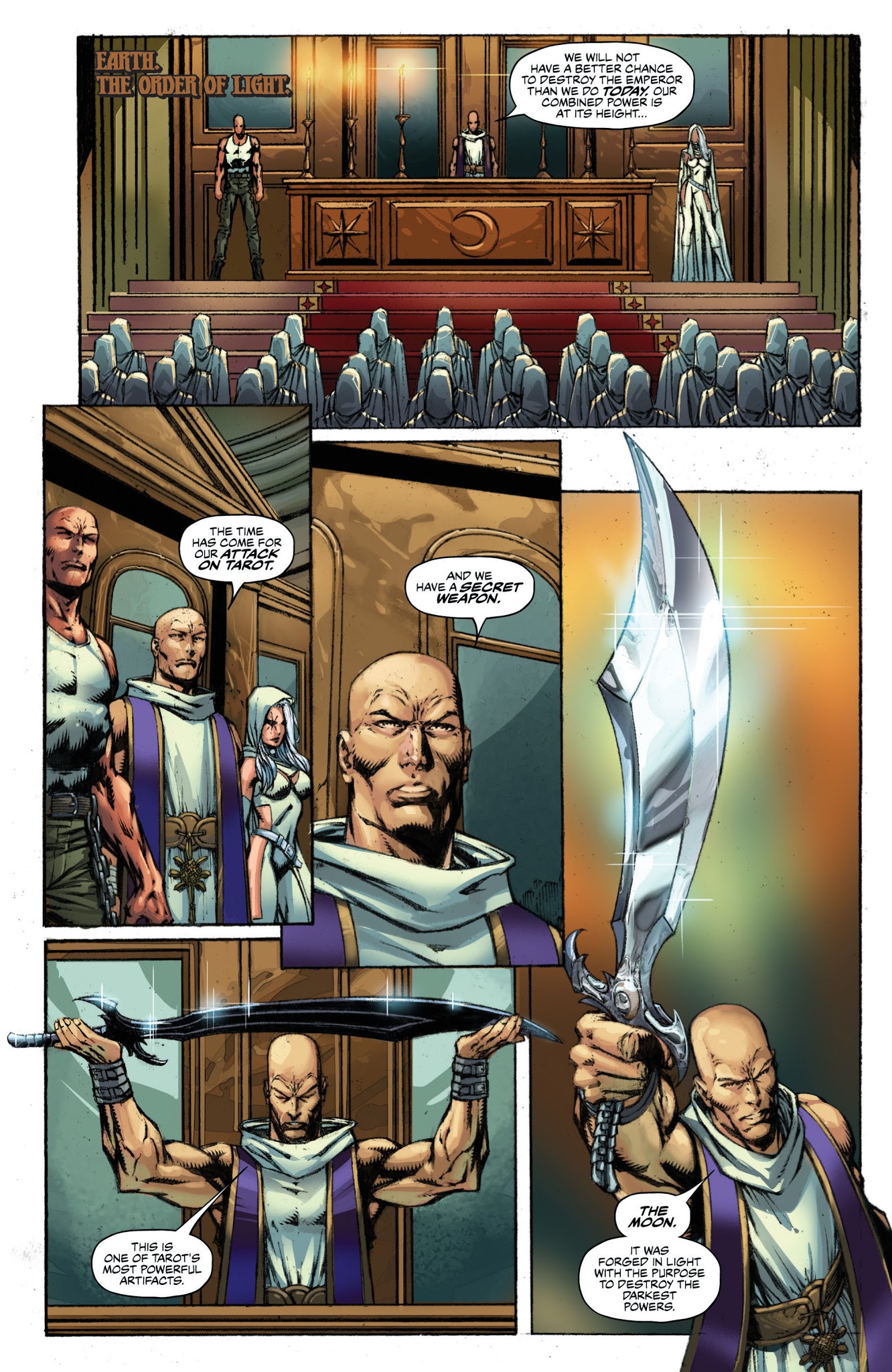 Read online Grimm Fairy Tales: Tarot comic -  Issue #4 - 21