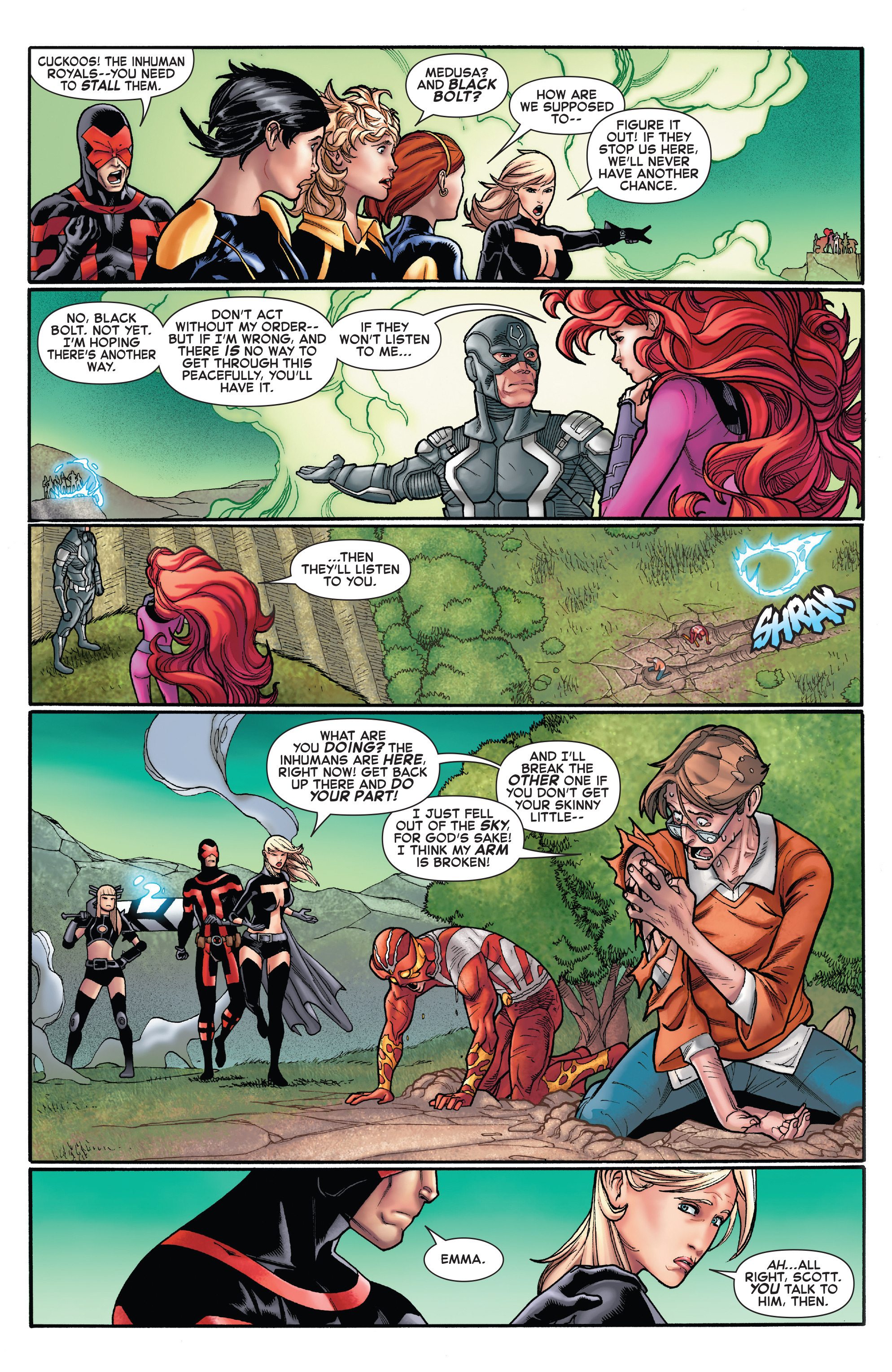 Read online Death of X comic -  Issue #4 - 7