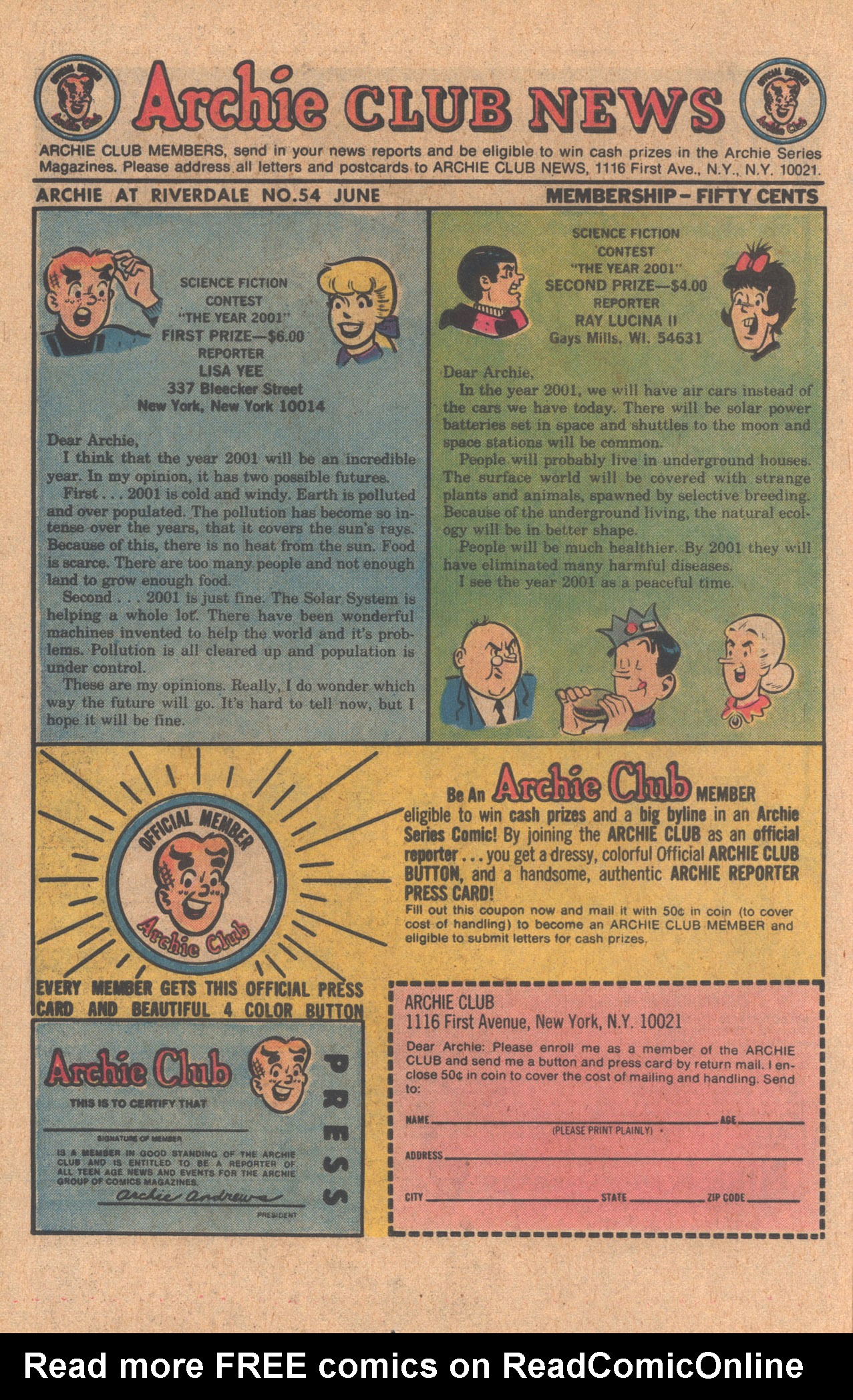 Read online Archie at Riverdale High (1972) comic -  Issue #54 - 20