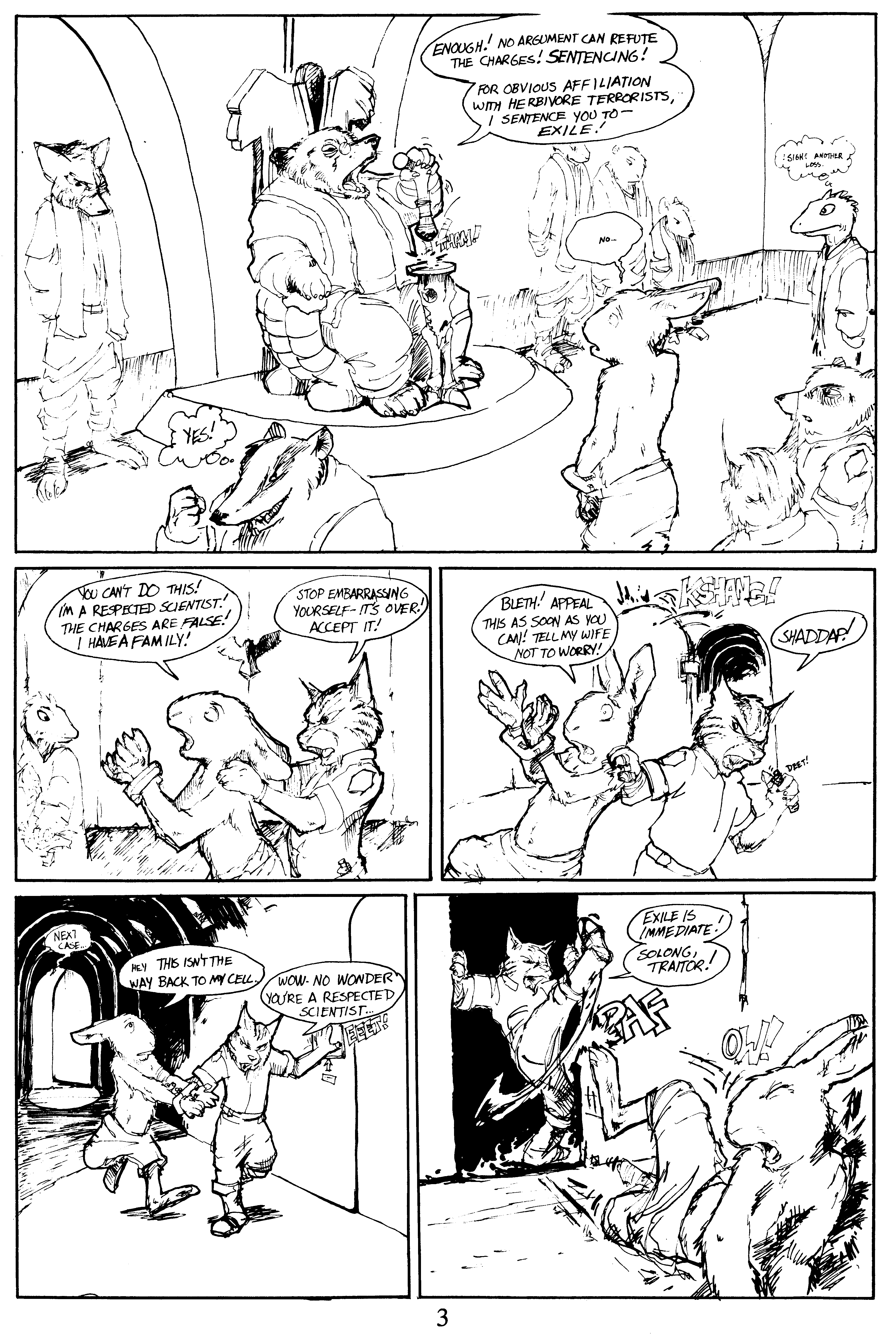 Read online Furrlough comic -  Issue #13 - 5