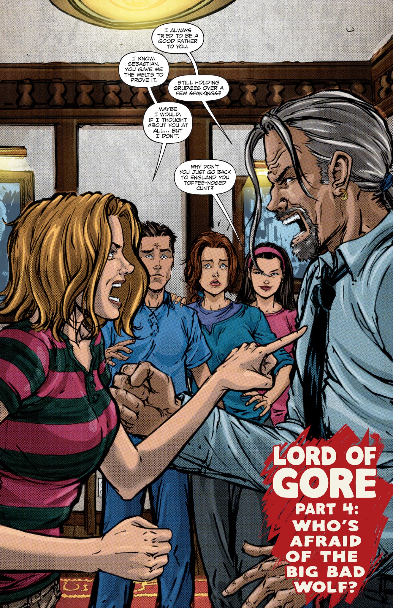 Read online Lord of Gore comic -  Issue #4 - 5