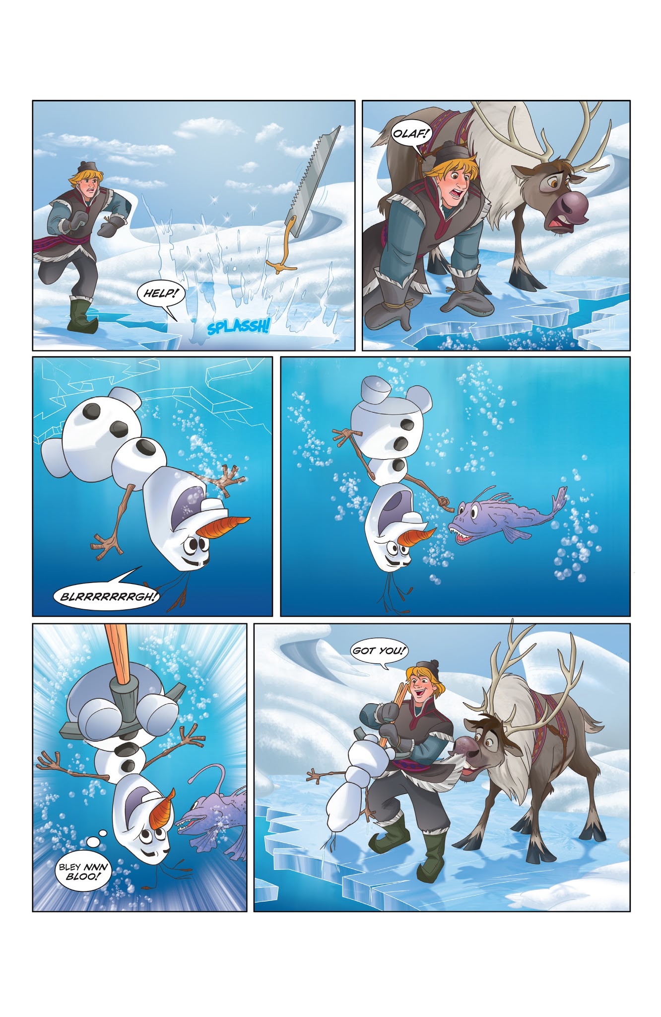 Read online Disney Frozen comic -  Issue # _Annual 2017 - 5