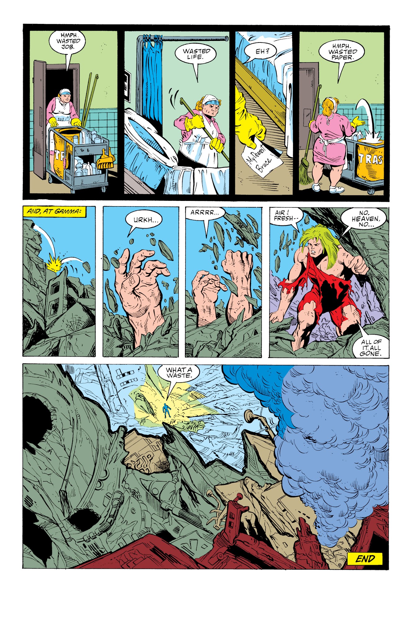 Read online Hulk Visionaries: Peter David comic -  Issue # TPB 1 - 166