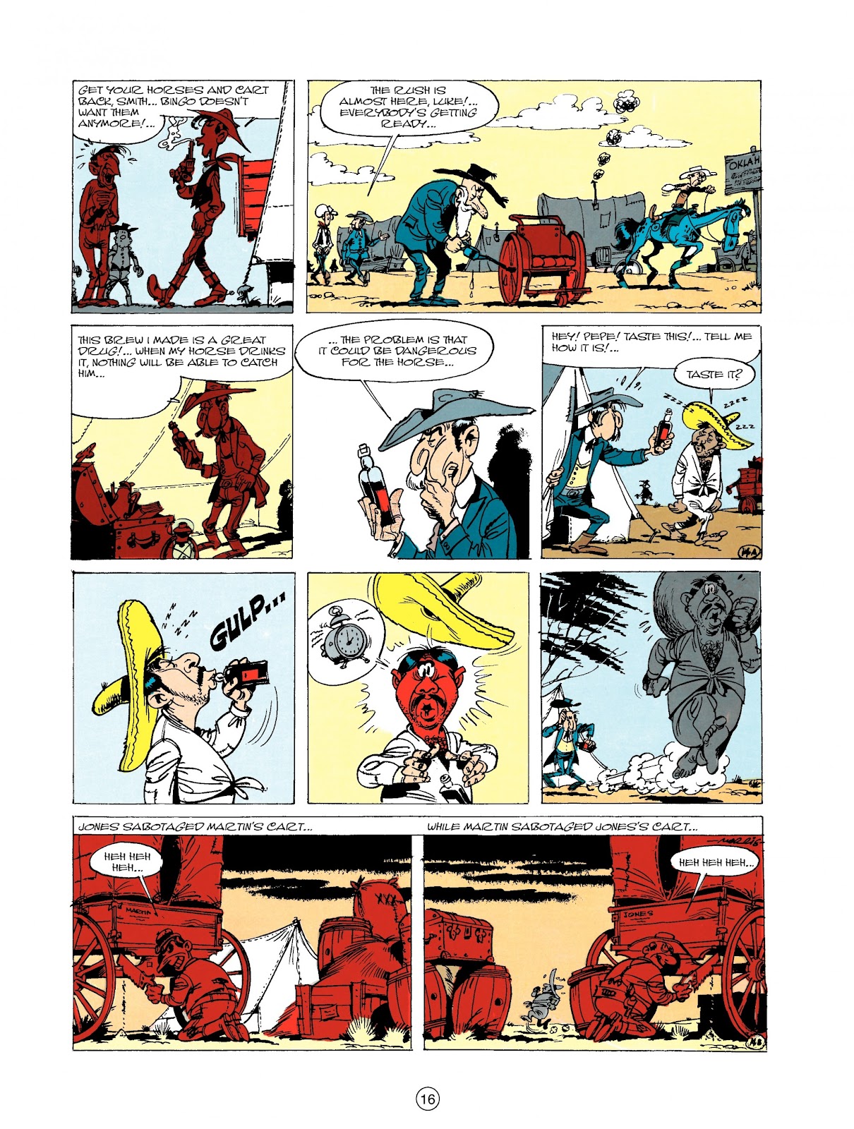 A Lucky Luke Adventure issue 20 - Page 16