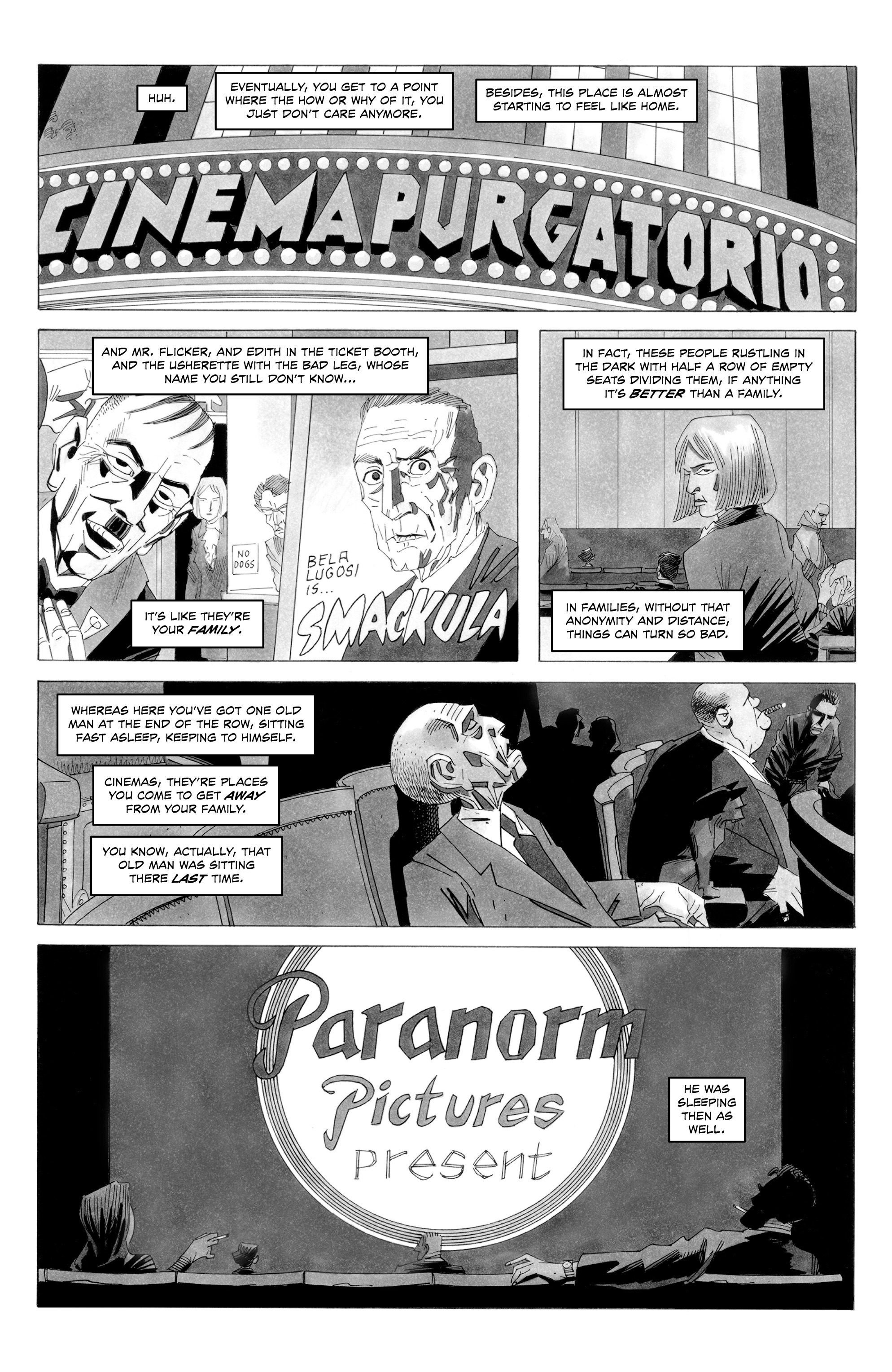 Read online Alan Moore's Cinema Purgatorio comic -  Issue #7 - 5