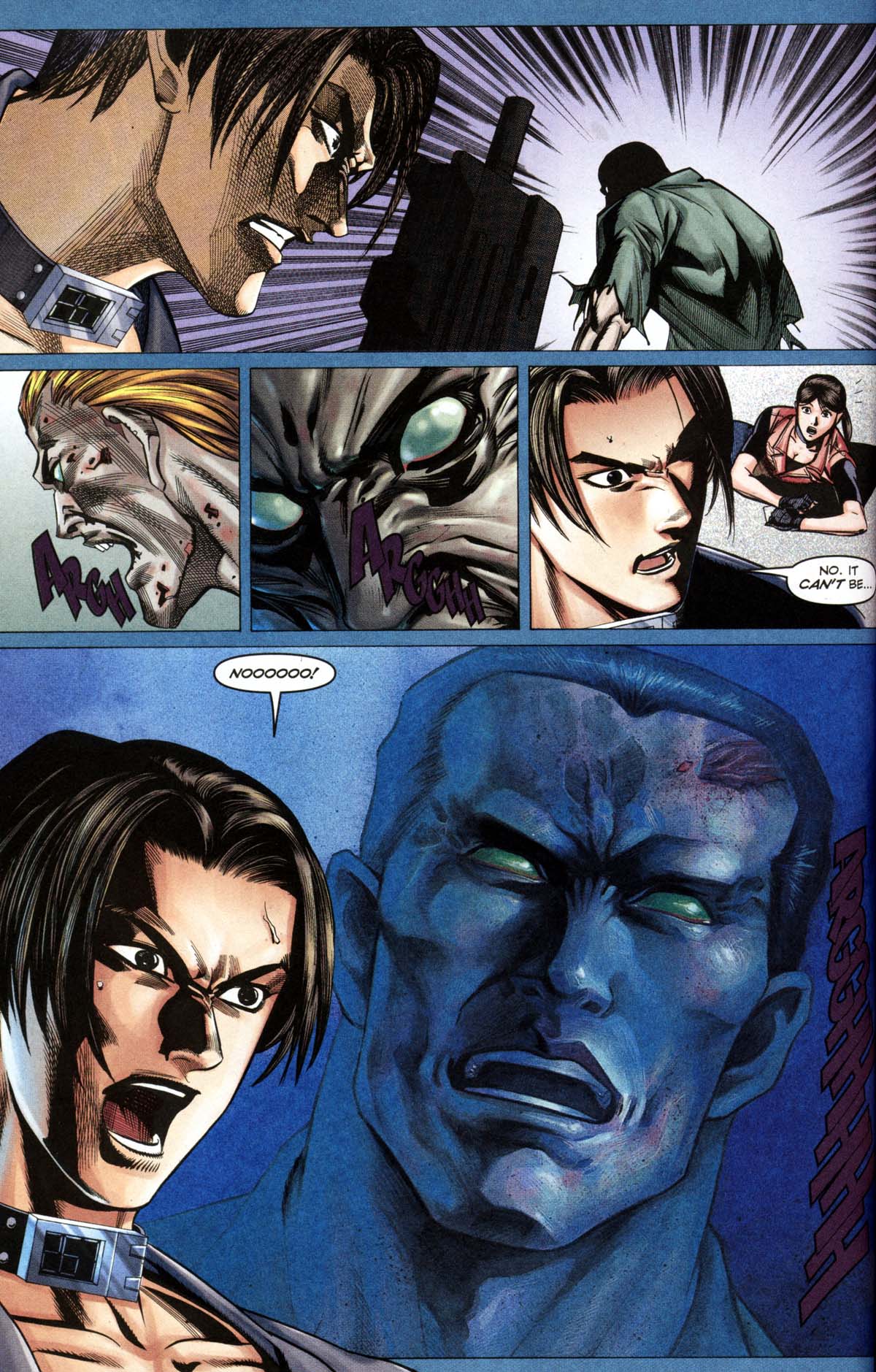 Read online Resident Evil Code: Veronica comic -  Issue #1 - 112