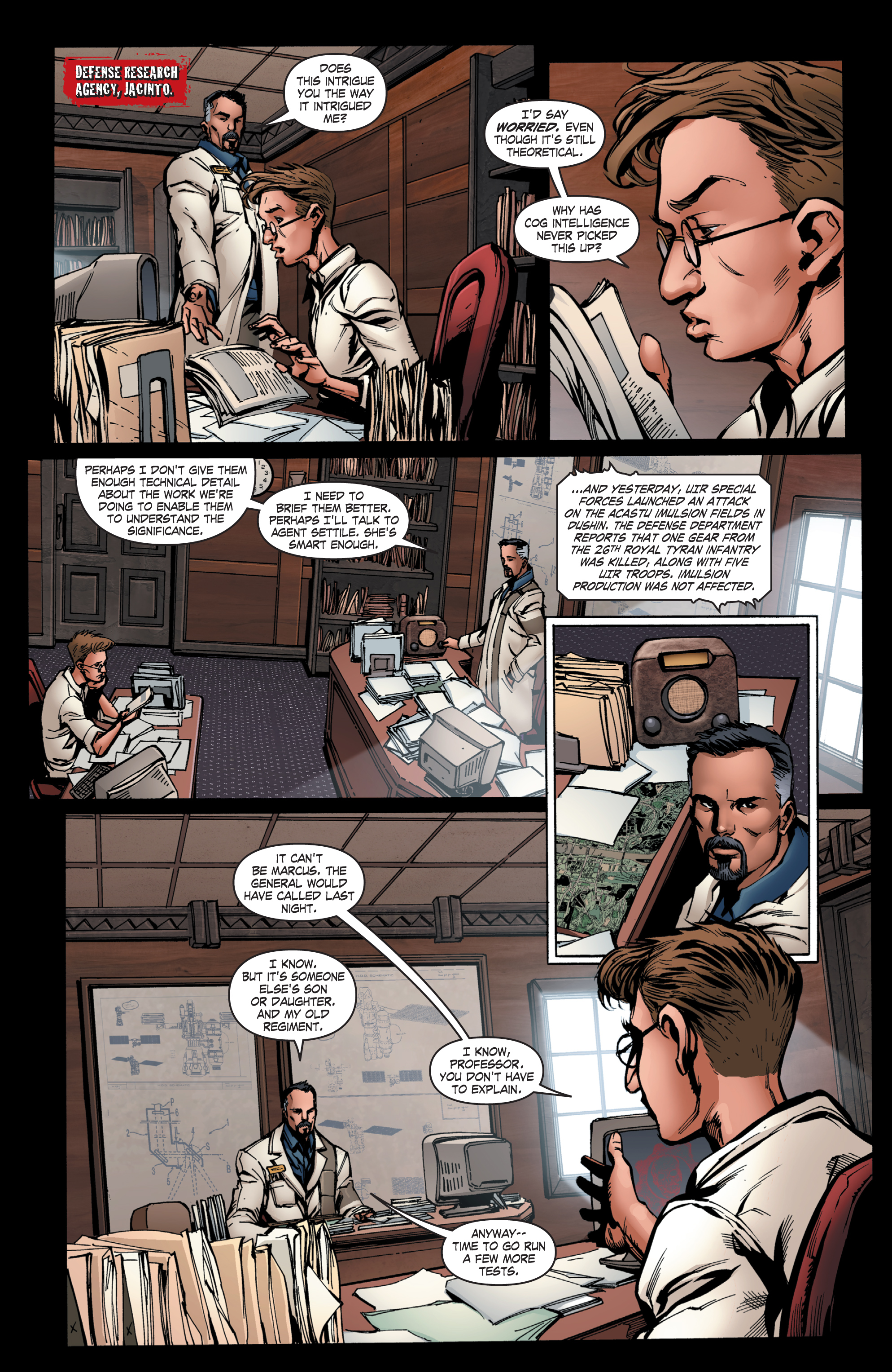 Read online Gears Of War comic -  Issue #17 - 16