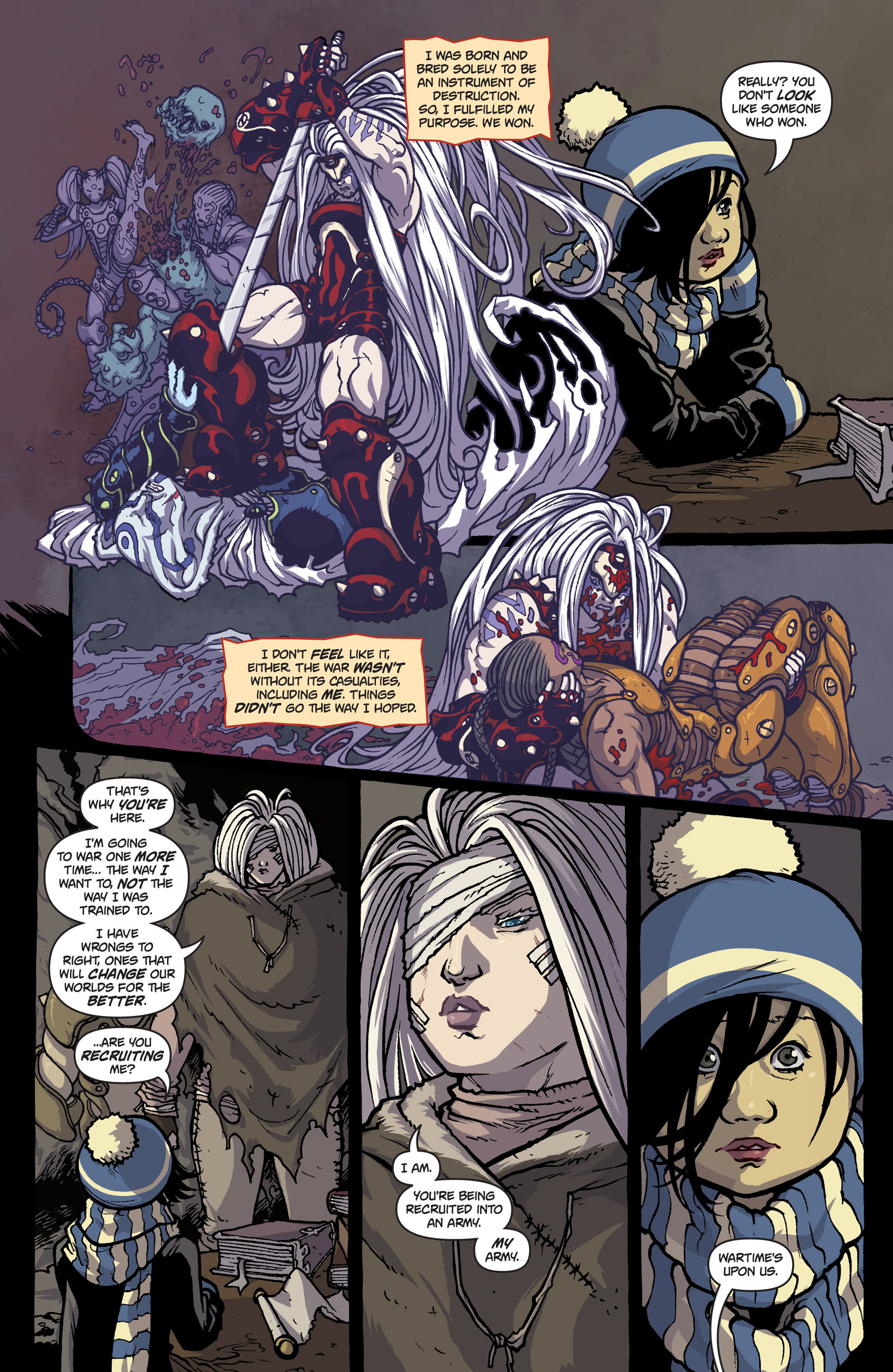 Read online Glory comic -  Issue #24 - 18