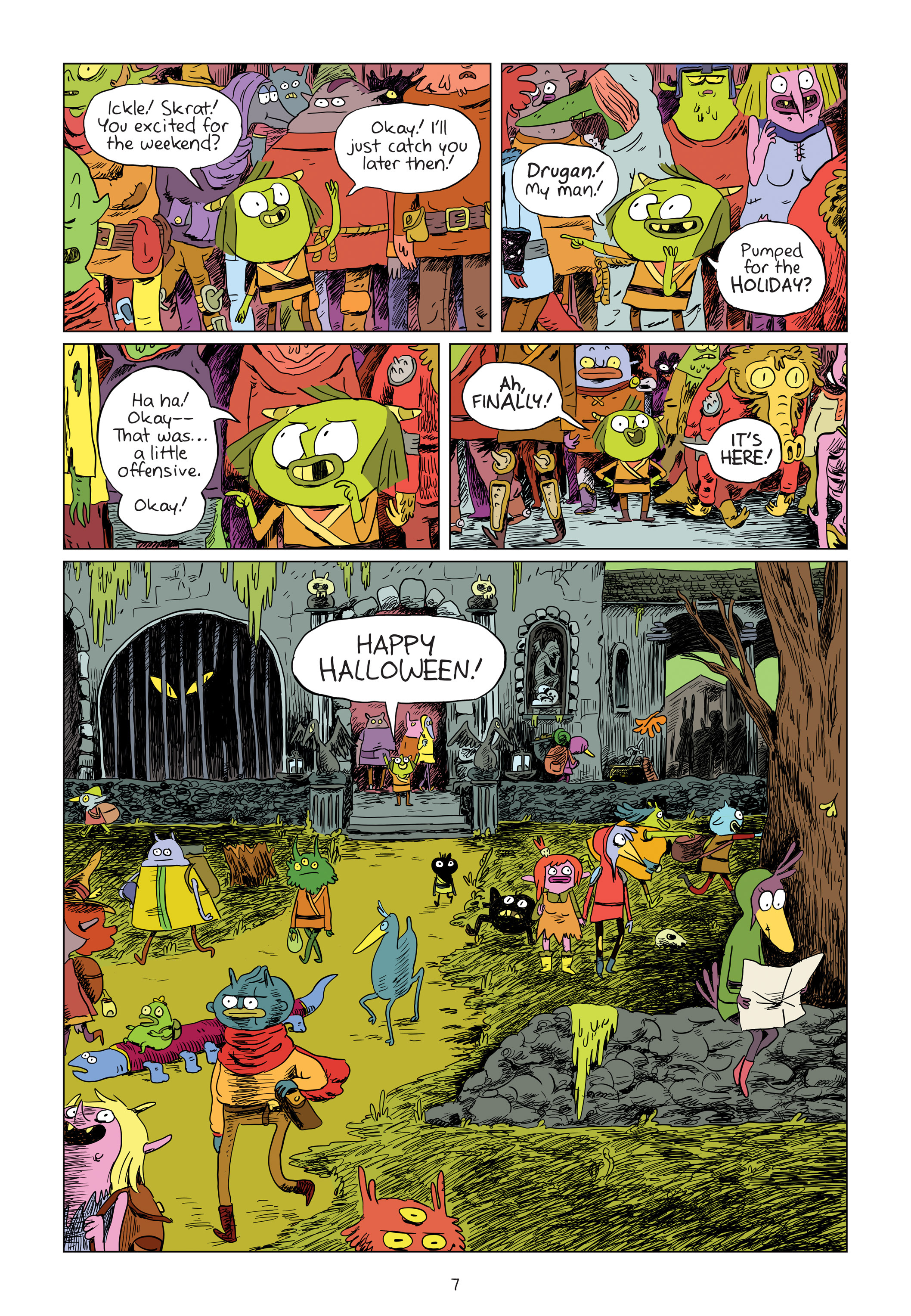 Read online Costume Quest: Invasion of the Candy Snatchers comic -  Issue # Full - 7