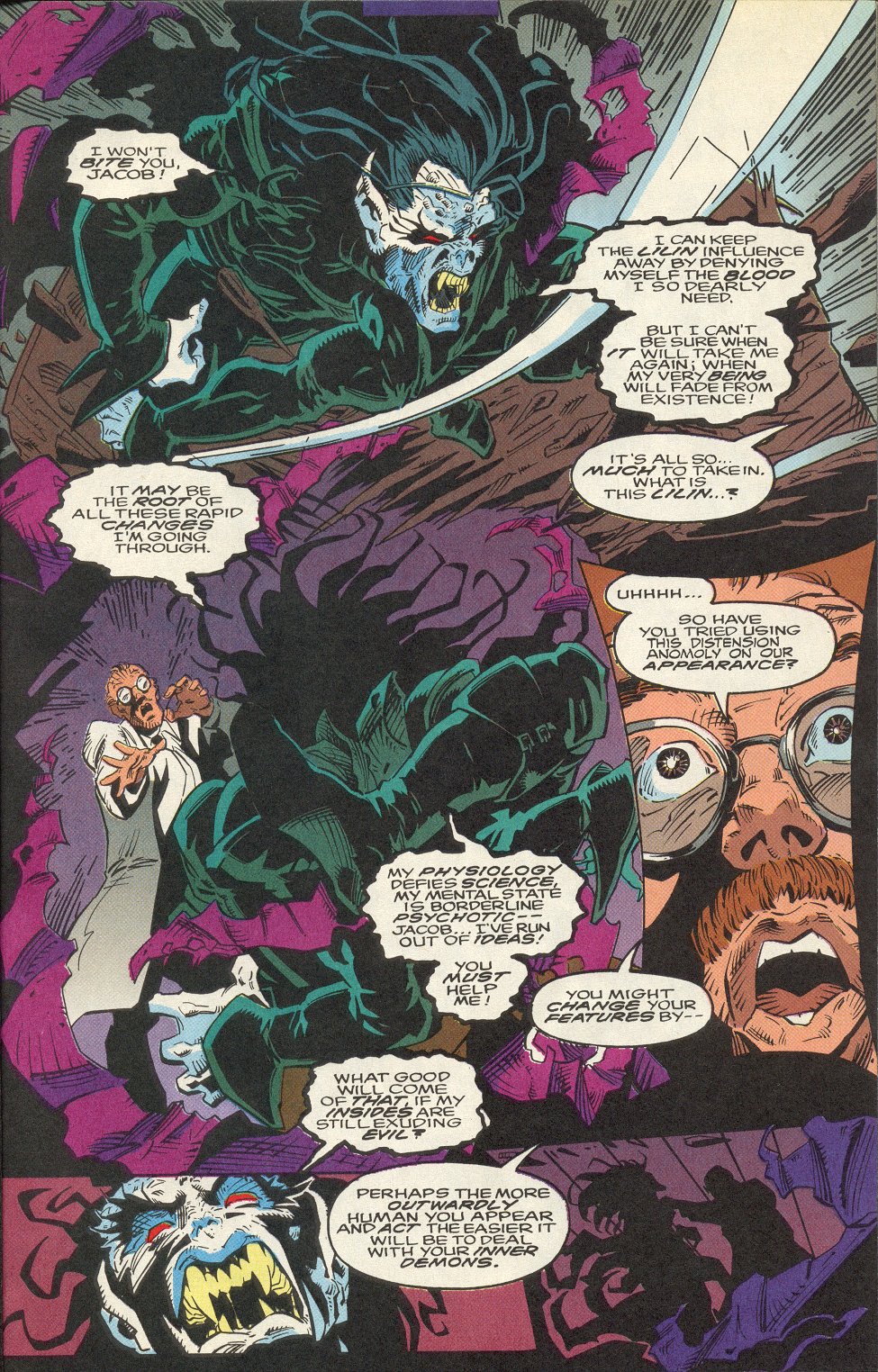 Read online Morbius: The Living Vampire (1992) comic -  Issue #15 - 4