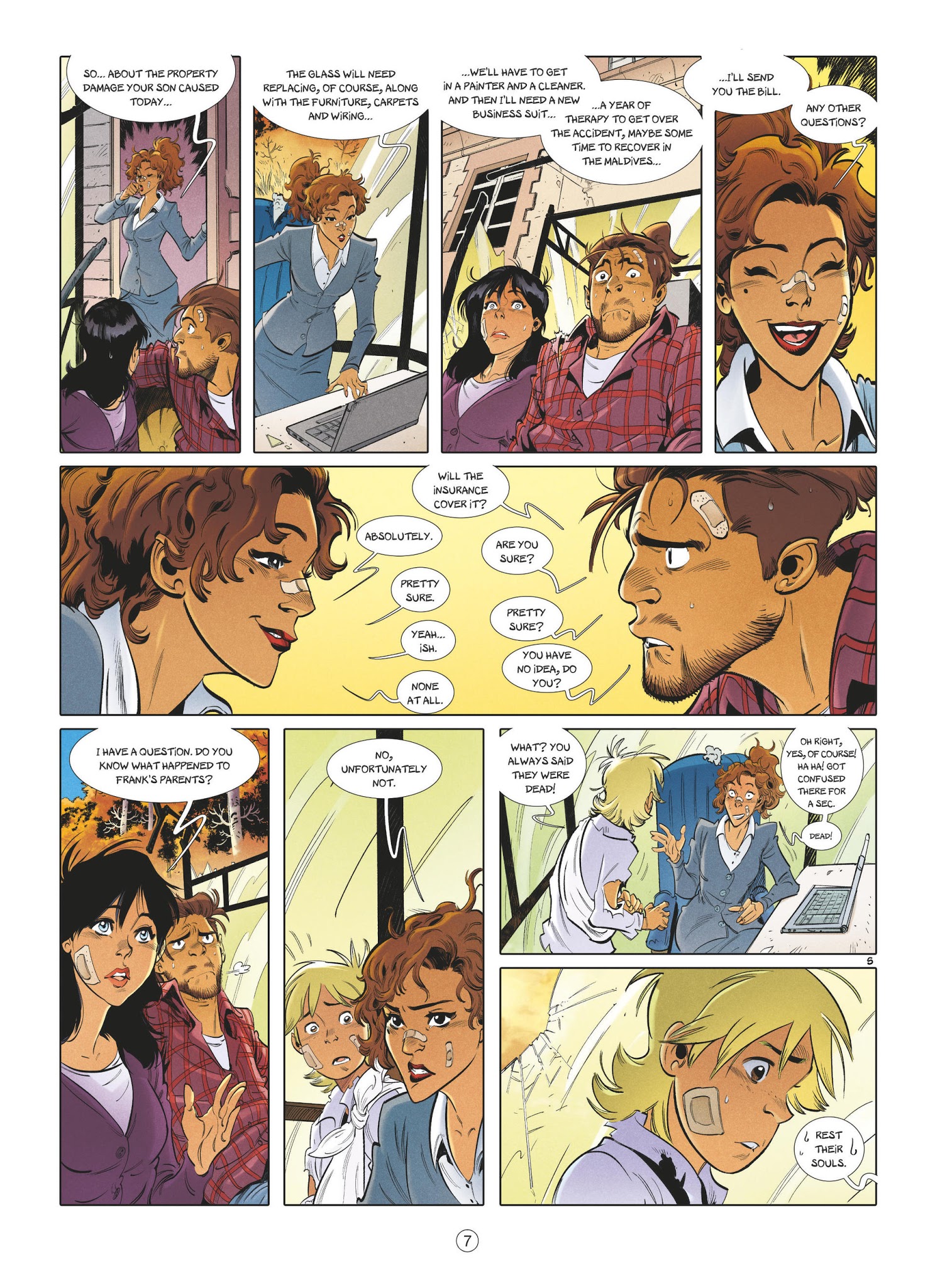 Read online FRNK comic -  Issue #1 - 7