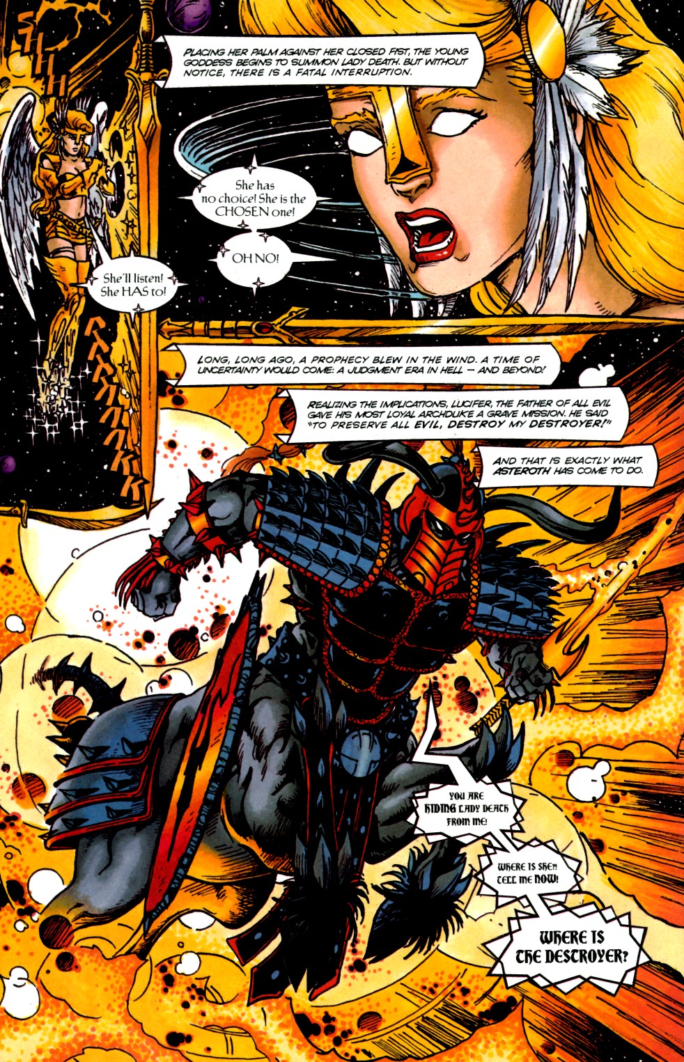 Read online Lady Death III: The Odyssey comic -  Issue #3 - 22