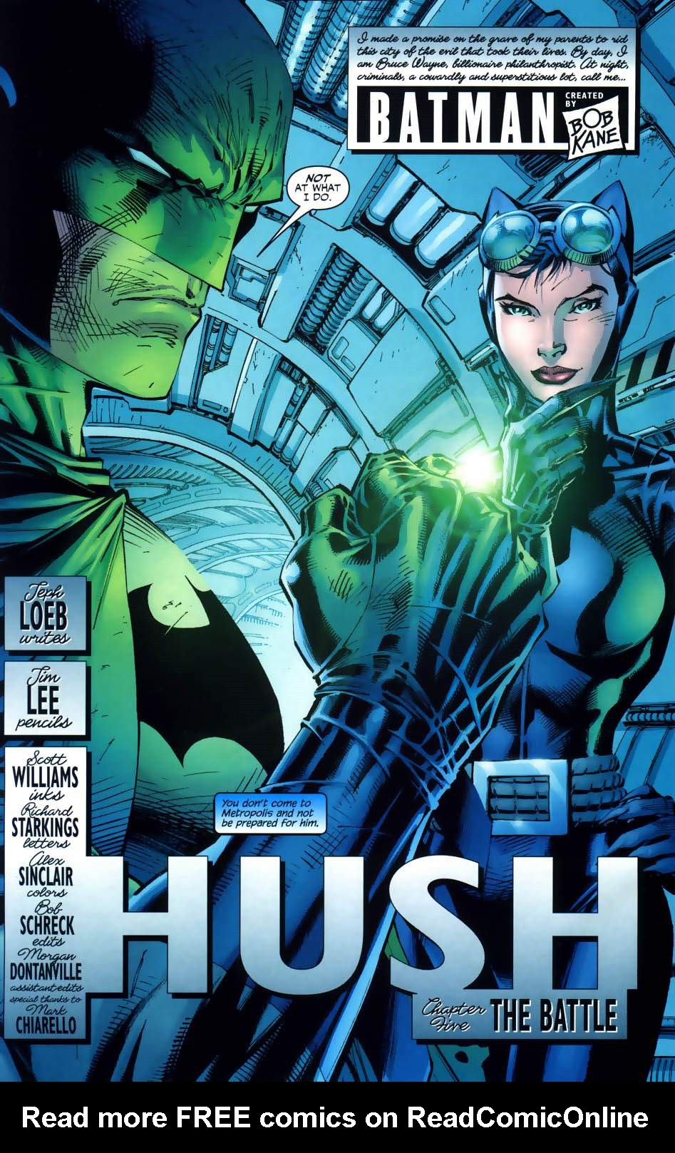 Read online Batman: Hush comic -  Issue #5 - 7